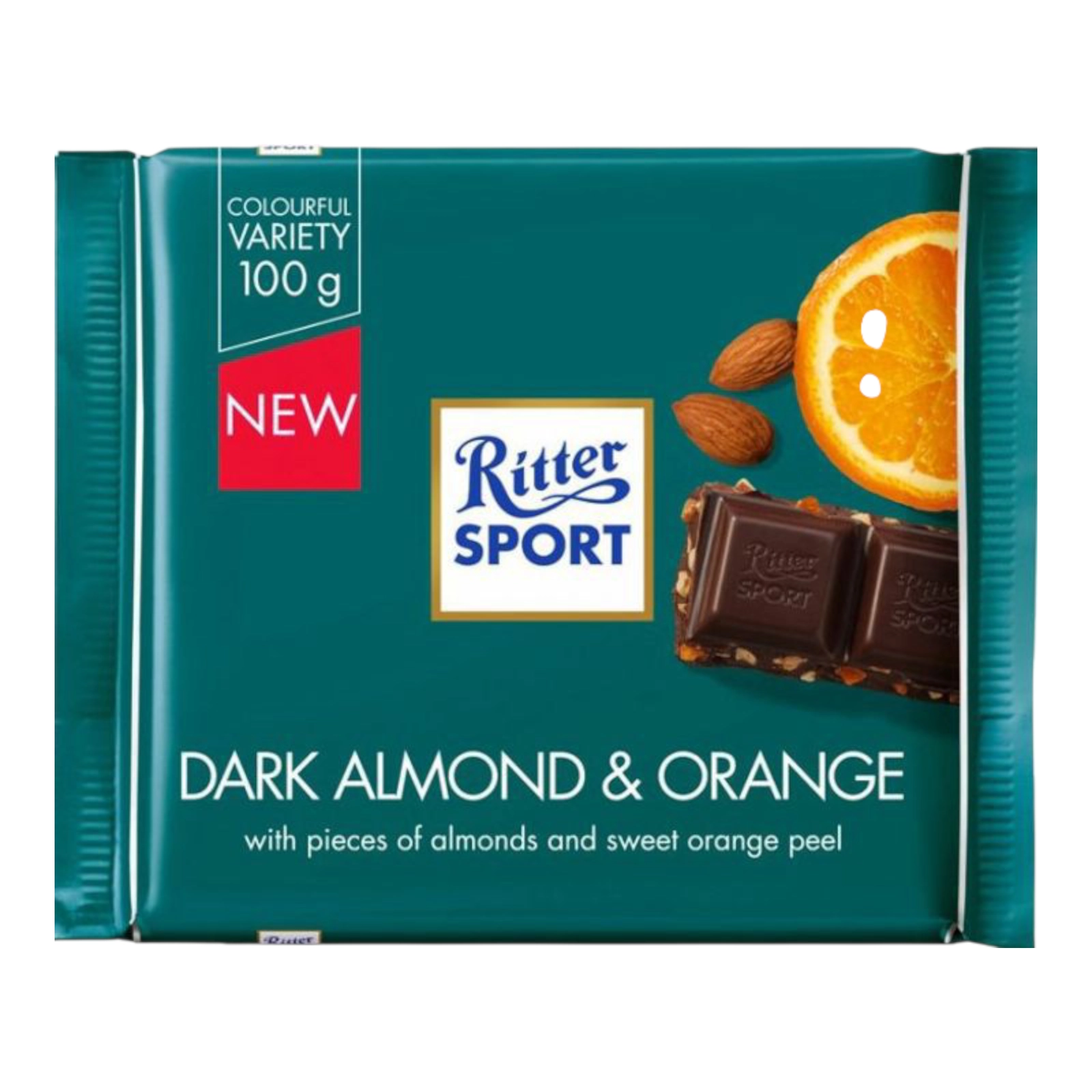 Шок Ritter Sport 100g мигдаль апельсин