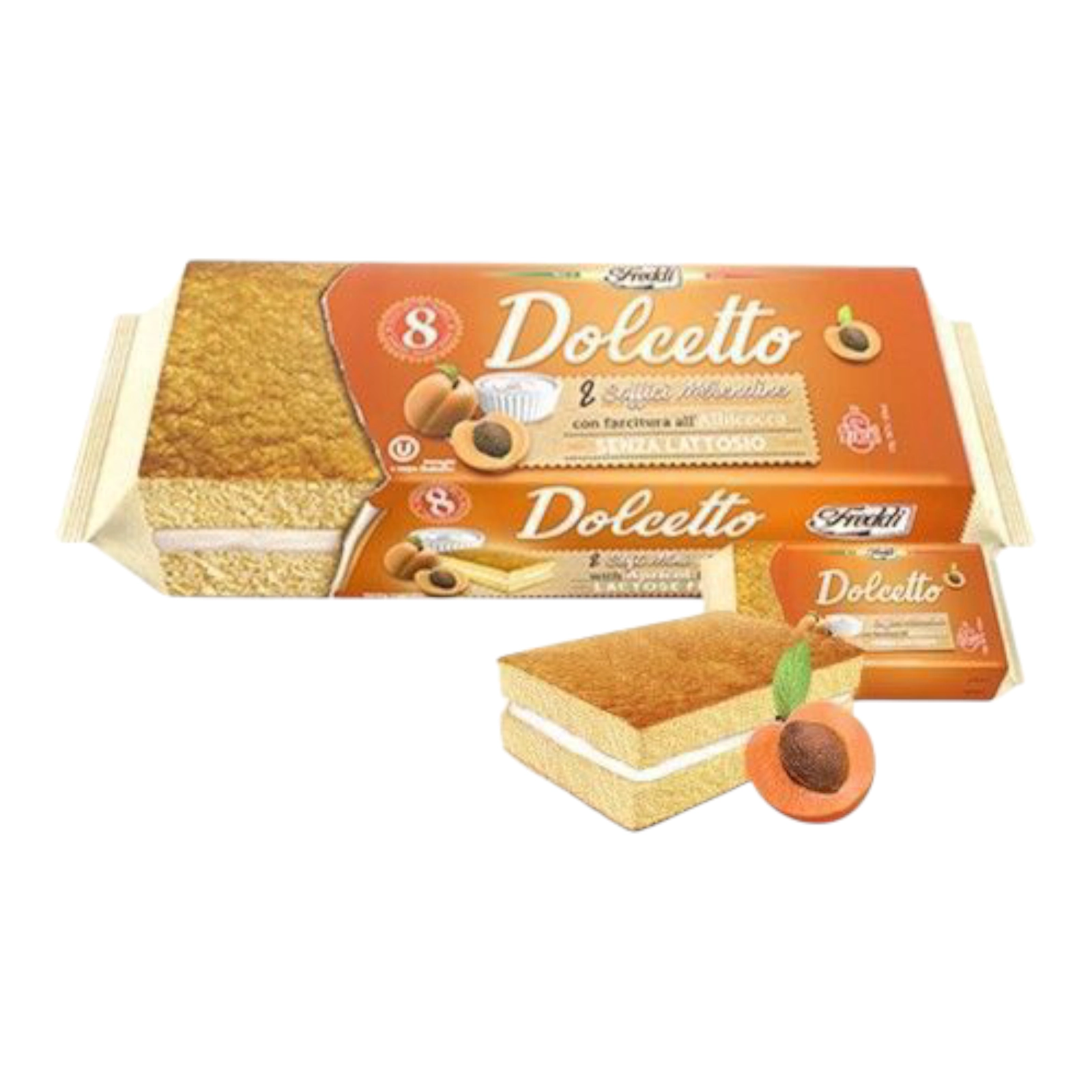 Безквіти Дольчето персик