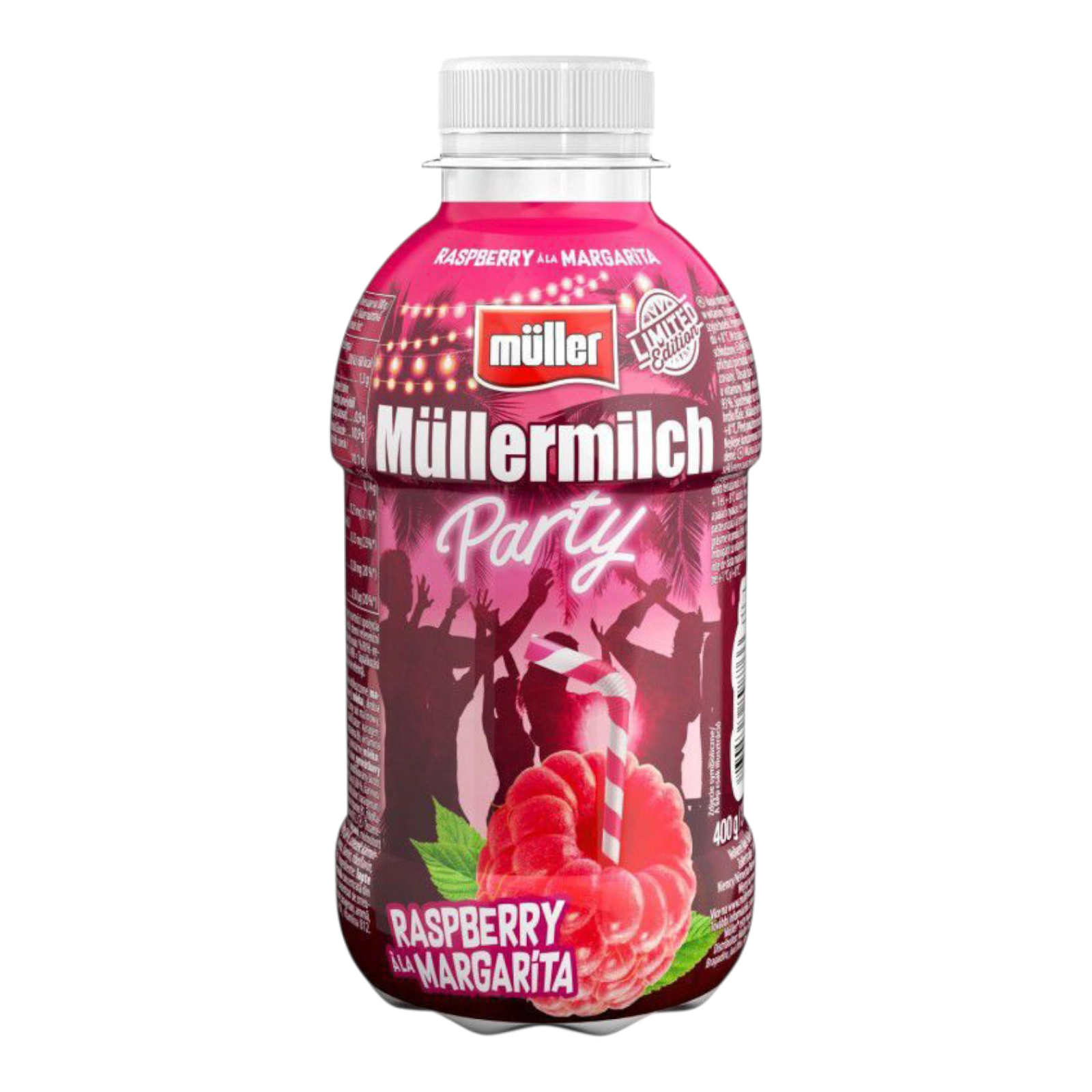 Молоко Муллер з малиною 400г