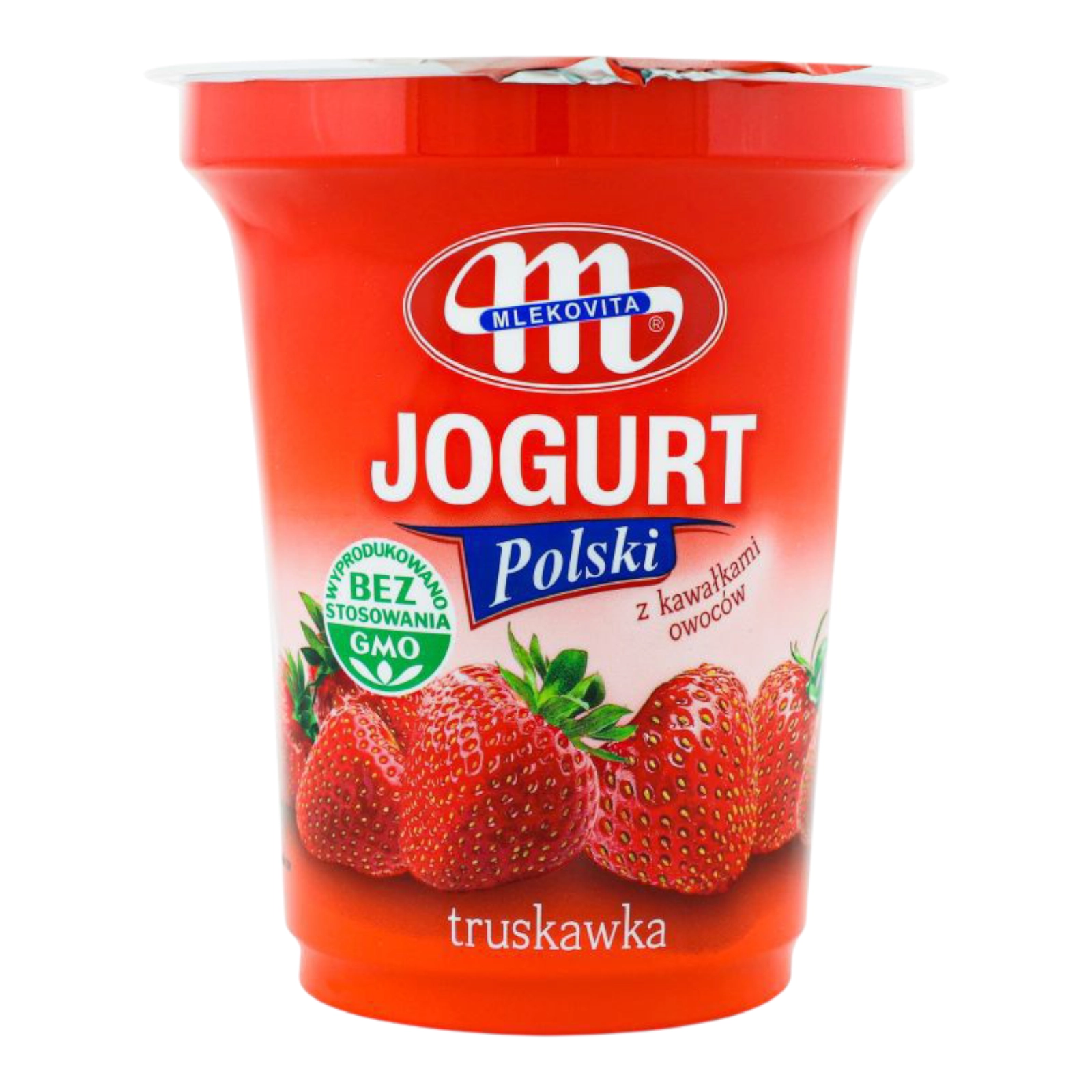 Йогурт Mlekovita 350g Полуниця