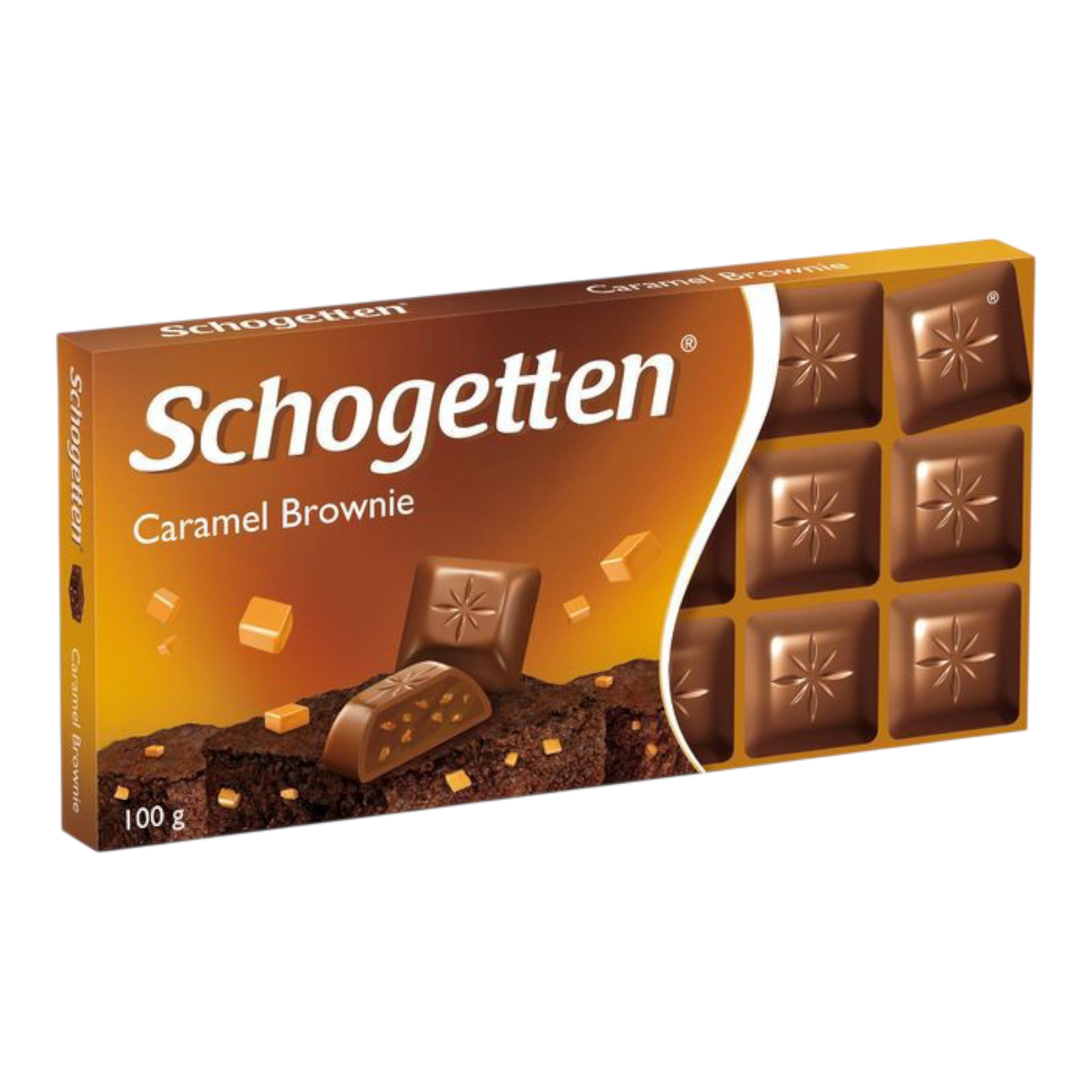 Шок Schogetten 100g aramel Brownie
