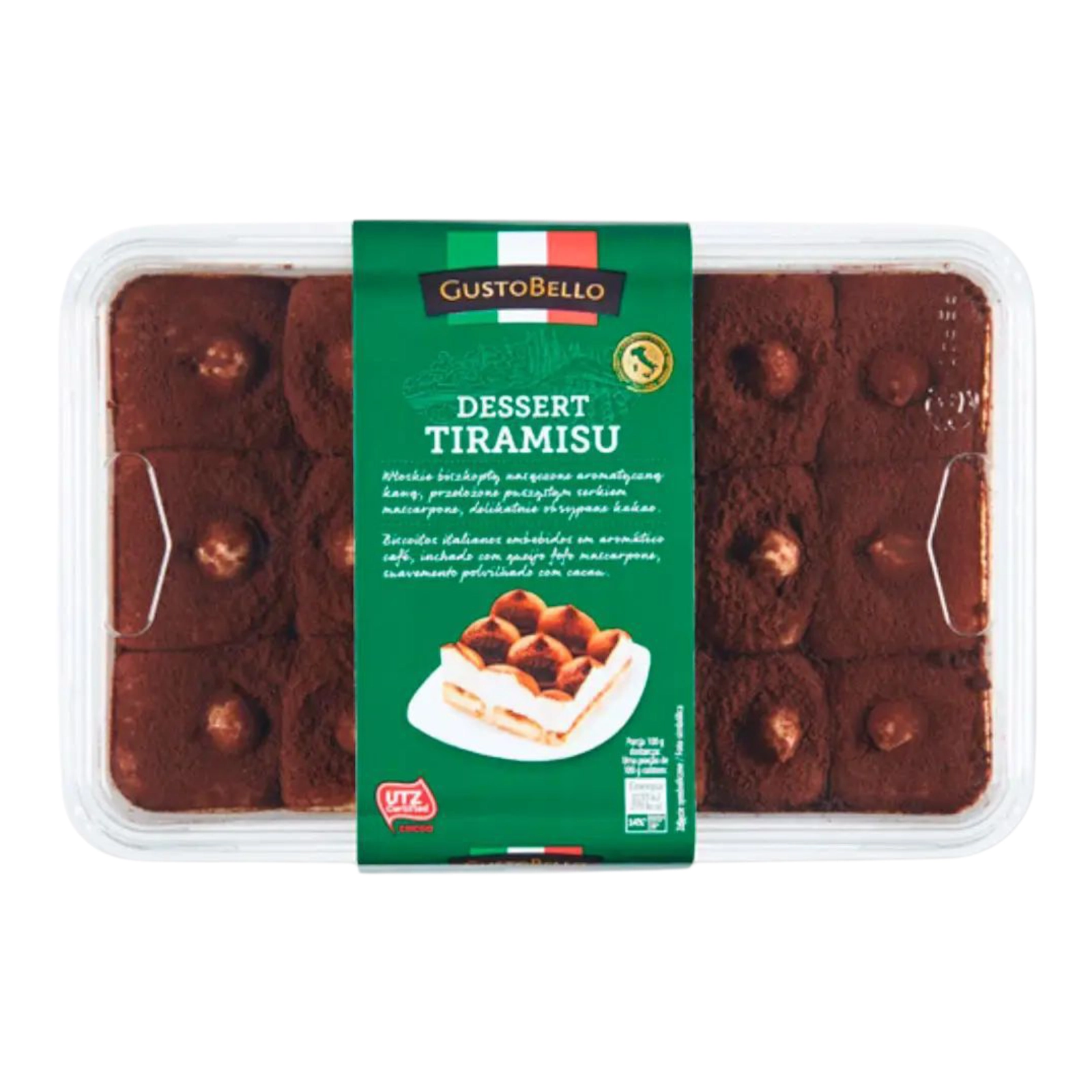 Тірамісу Gusto Bello. 500 г. італійський десерт