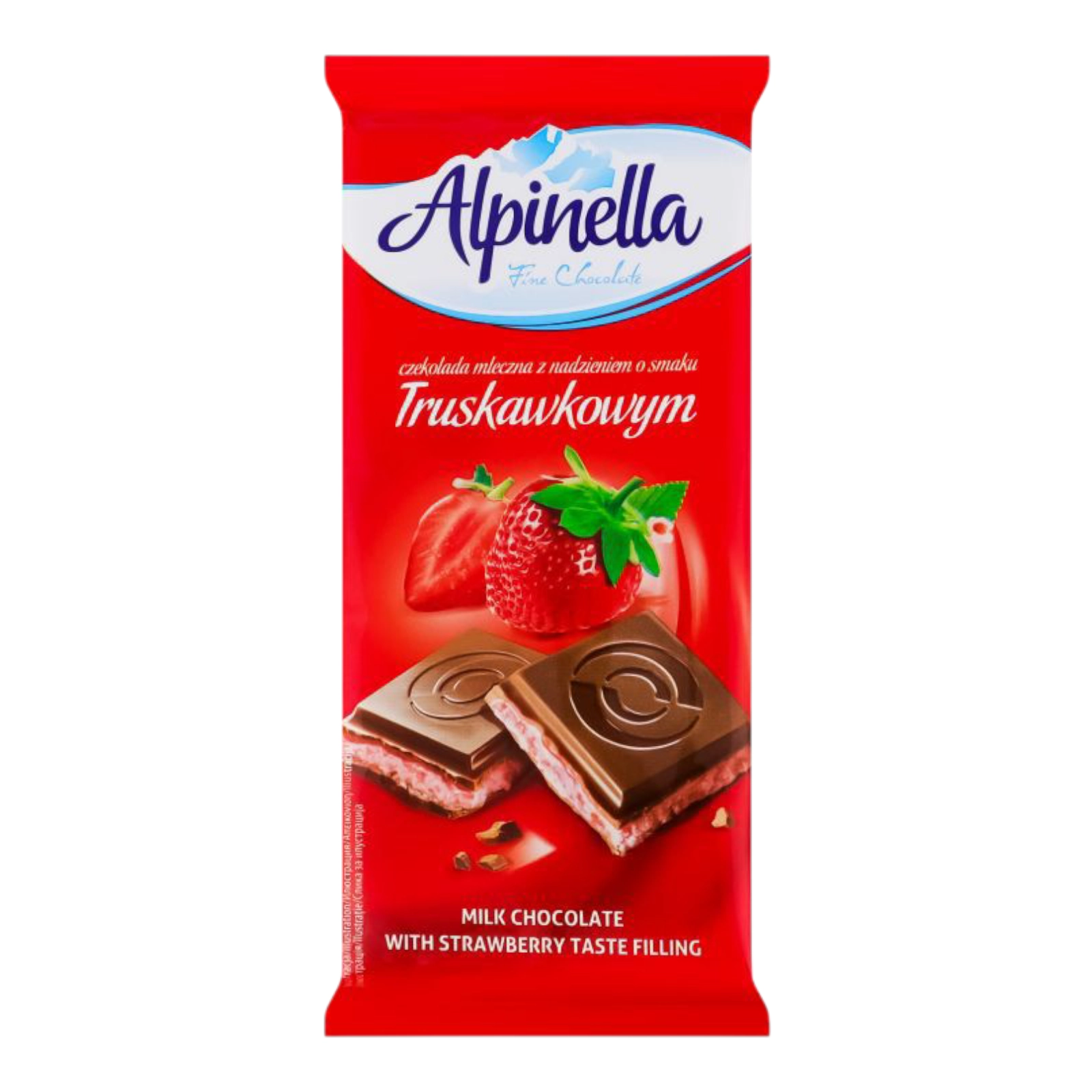 Шок Alpinella Truskawkowym 90g