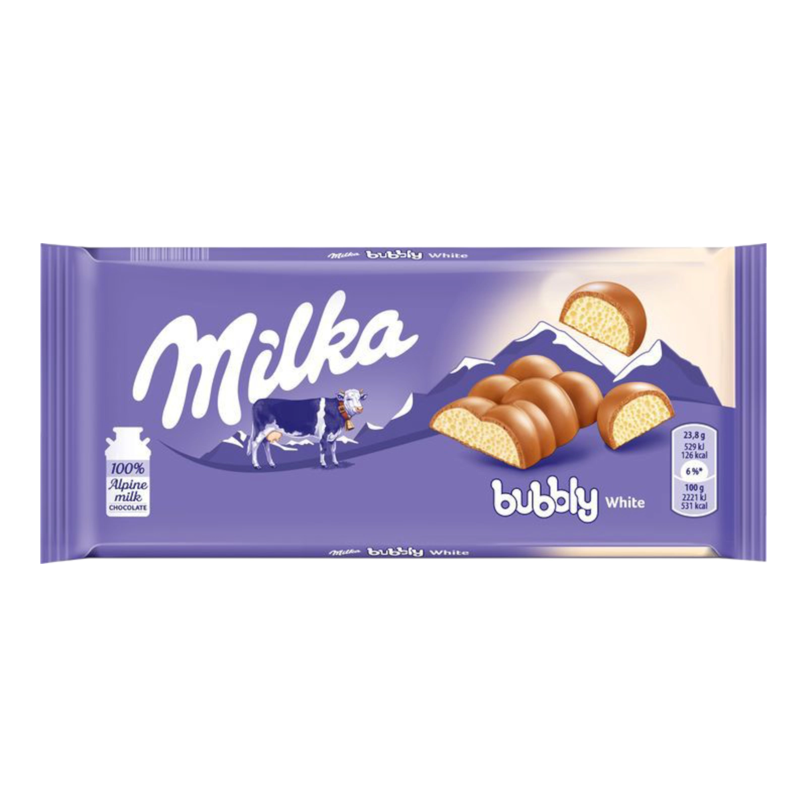 Шоколодка Milka 100g бабл