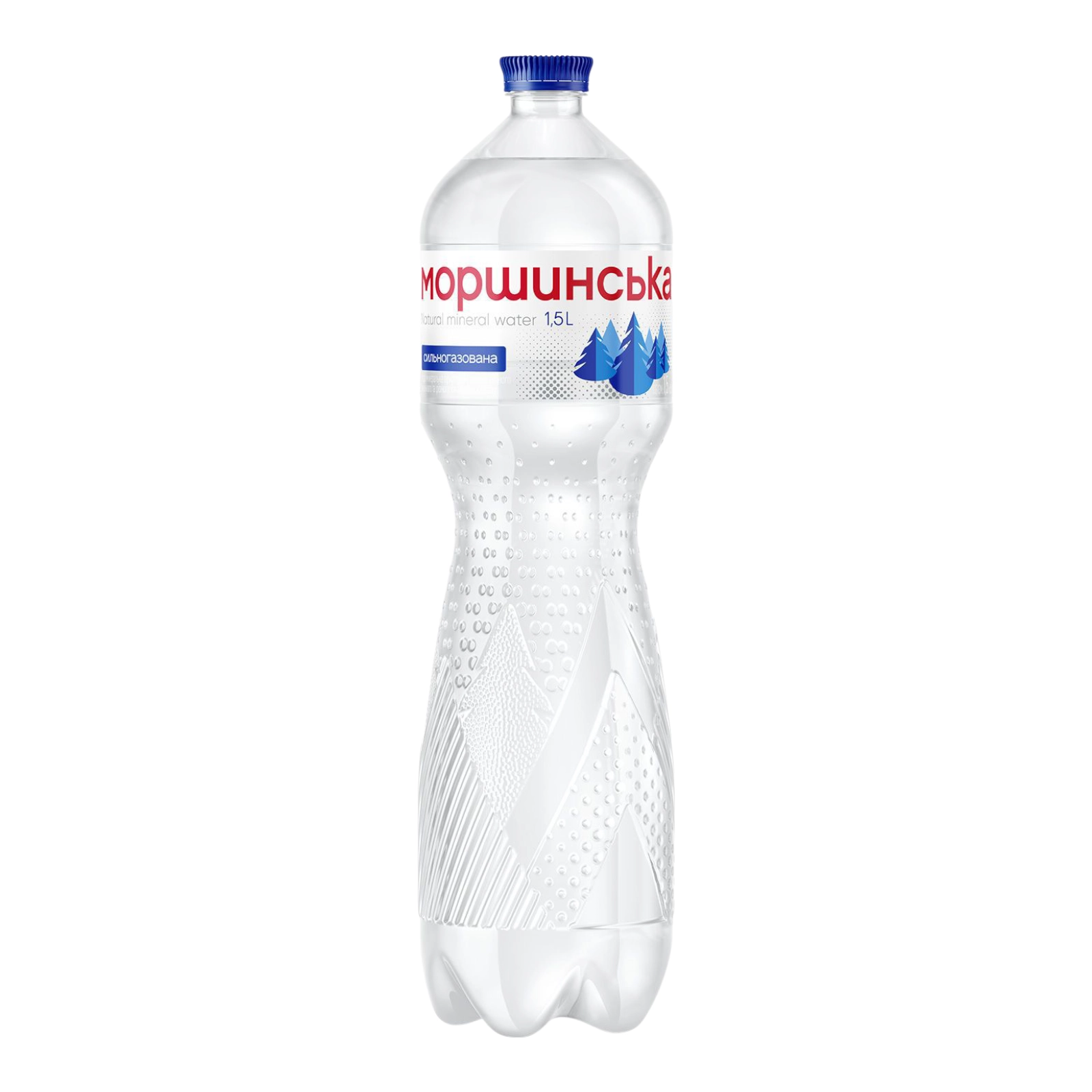 Вода мінеральна Моршинська. сильногазована. 1.5 л
