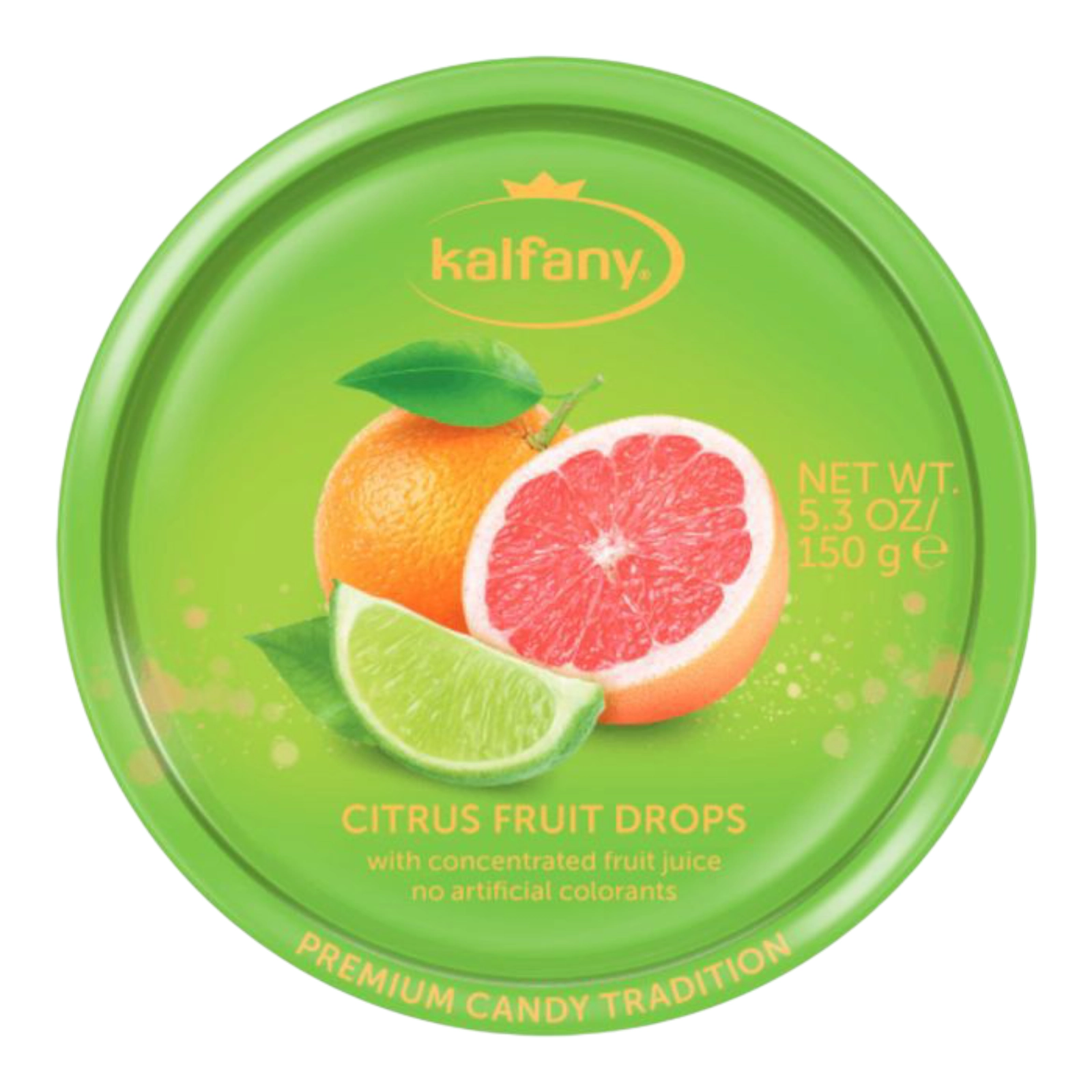 Льодяники Kalfany жб цытрус