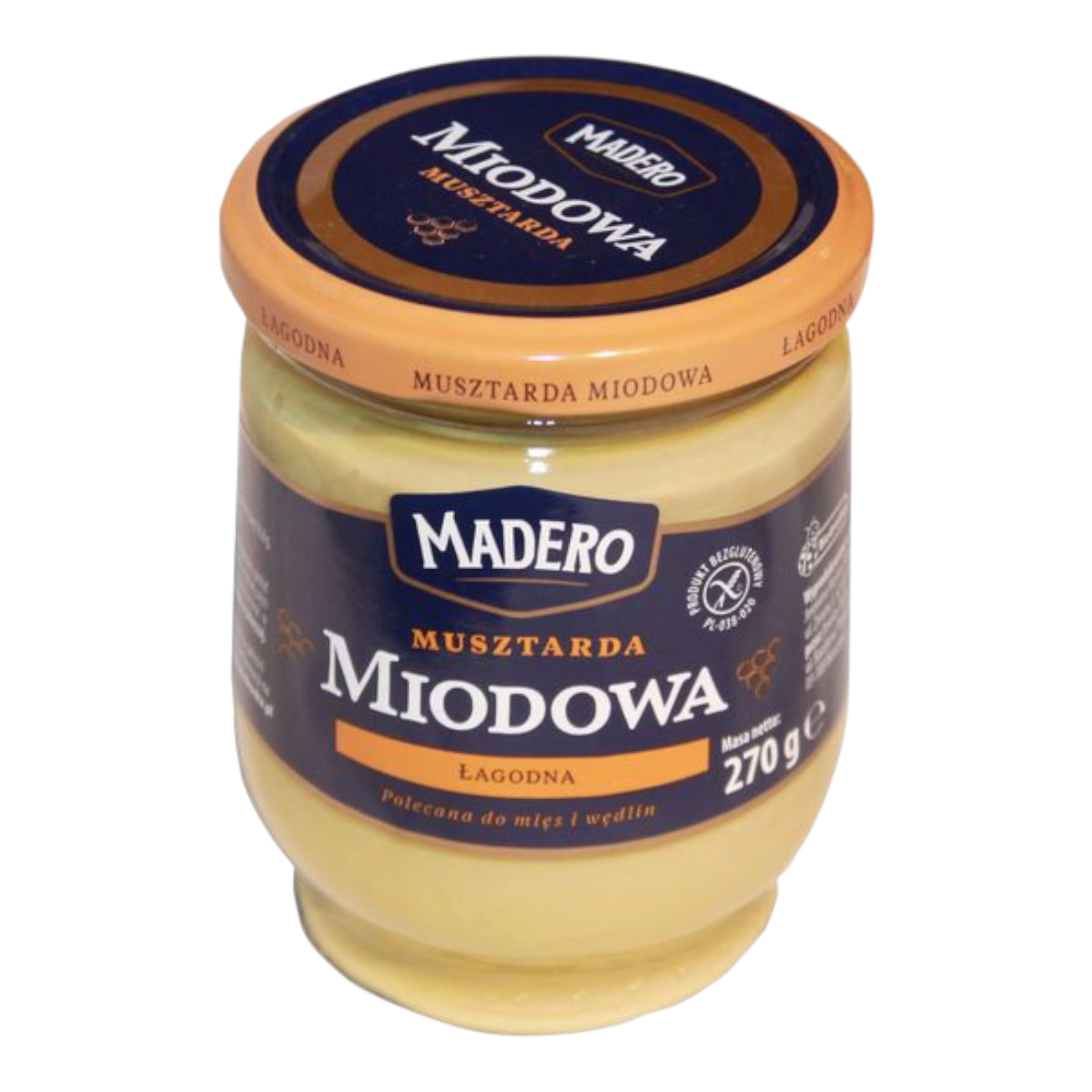 Гірчиця Madero Miodowa. 270 г