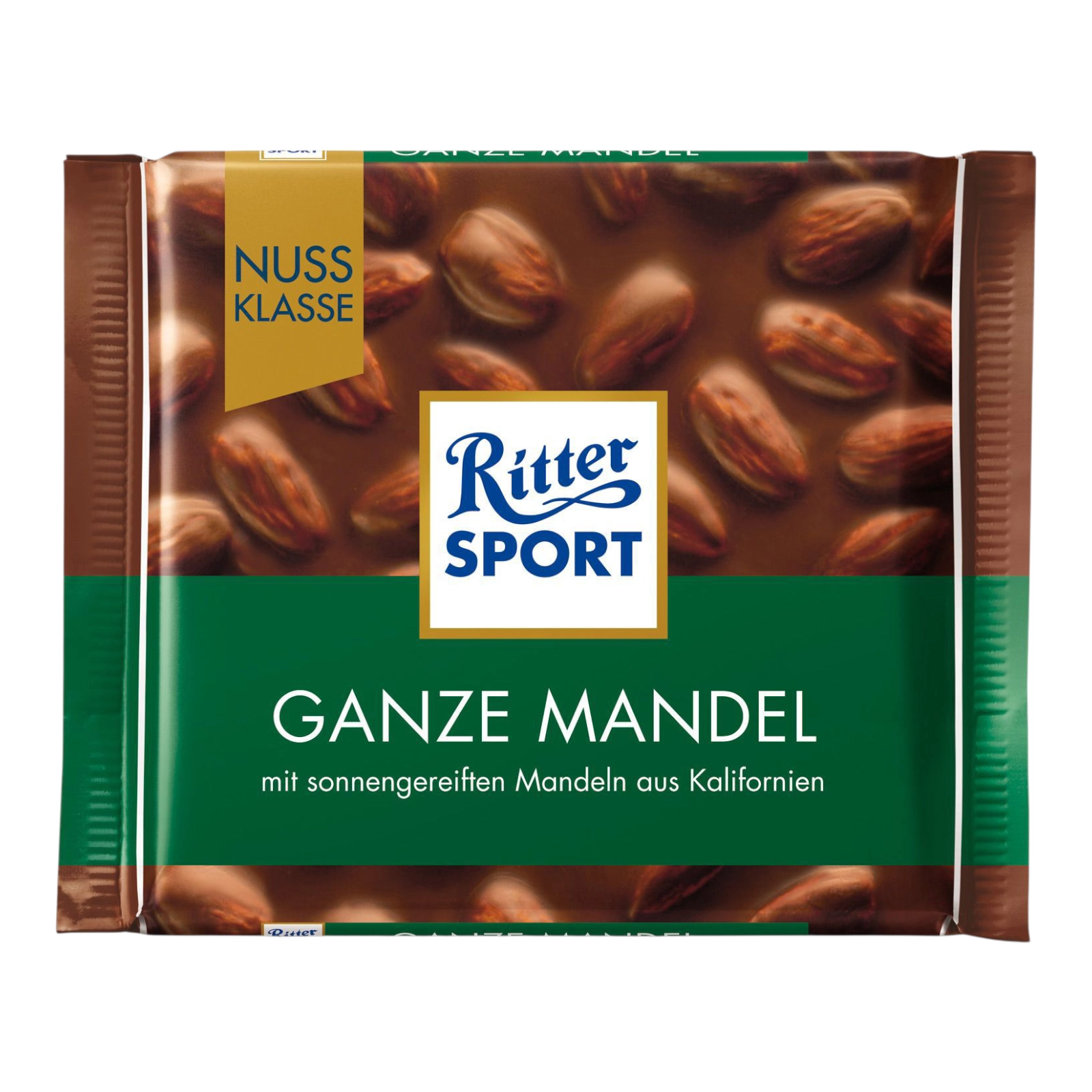 Шоколад Ritter Sport Цілий мигдаль 100 г