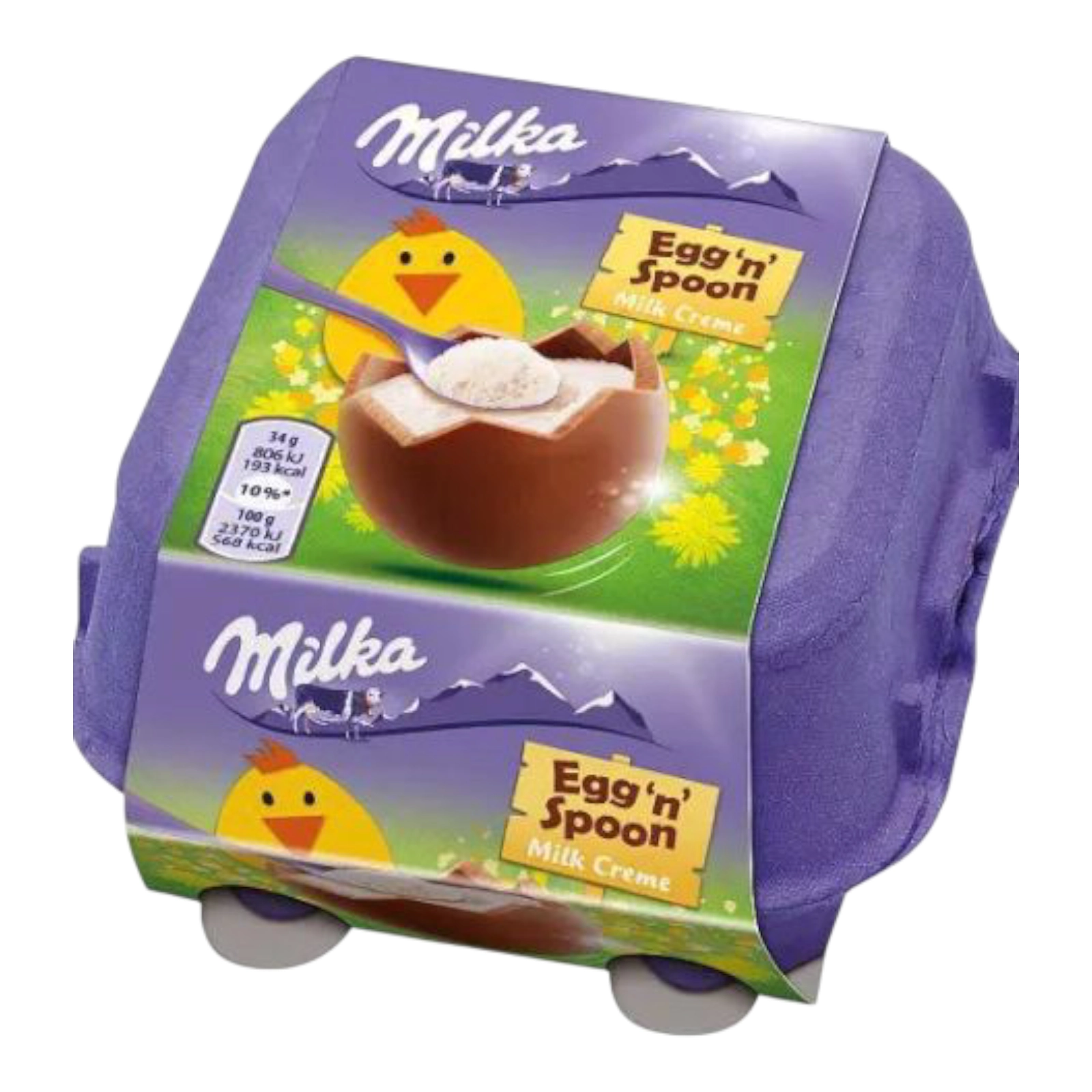 Мілка 4 яйця лоток