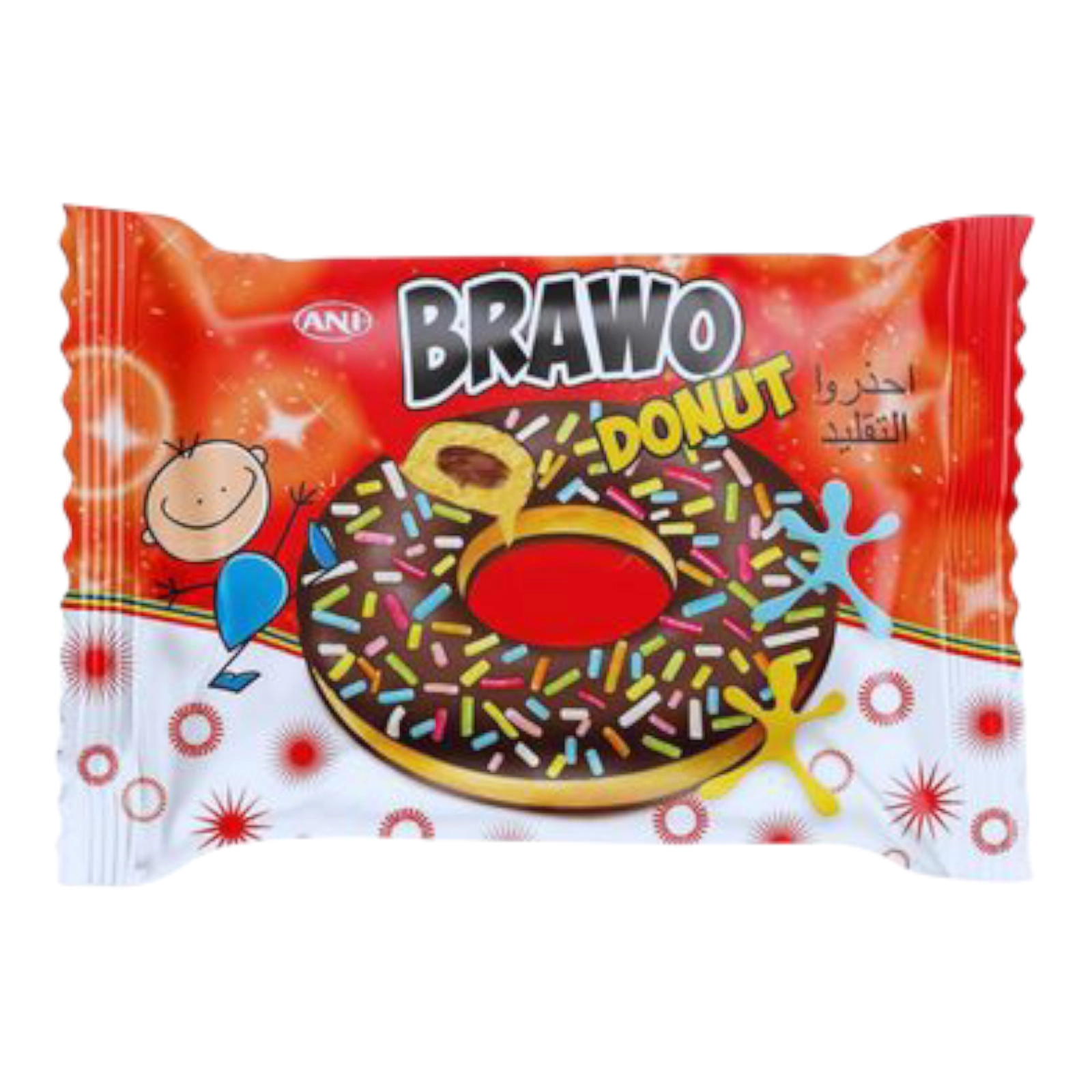 Пончик Браво з посипкою