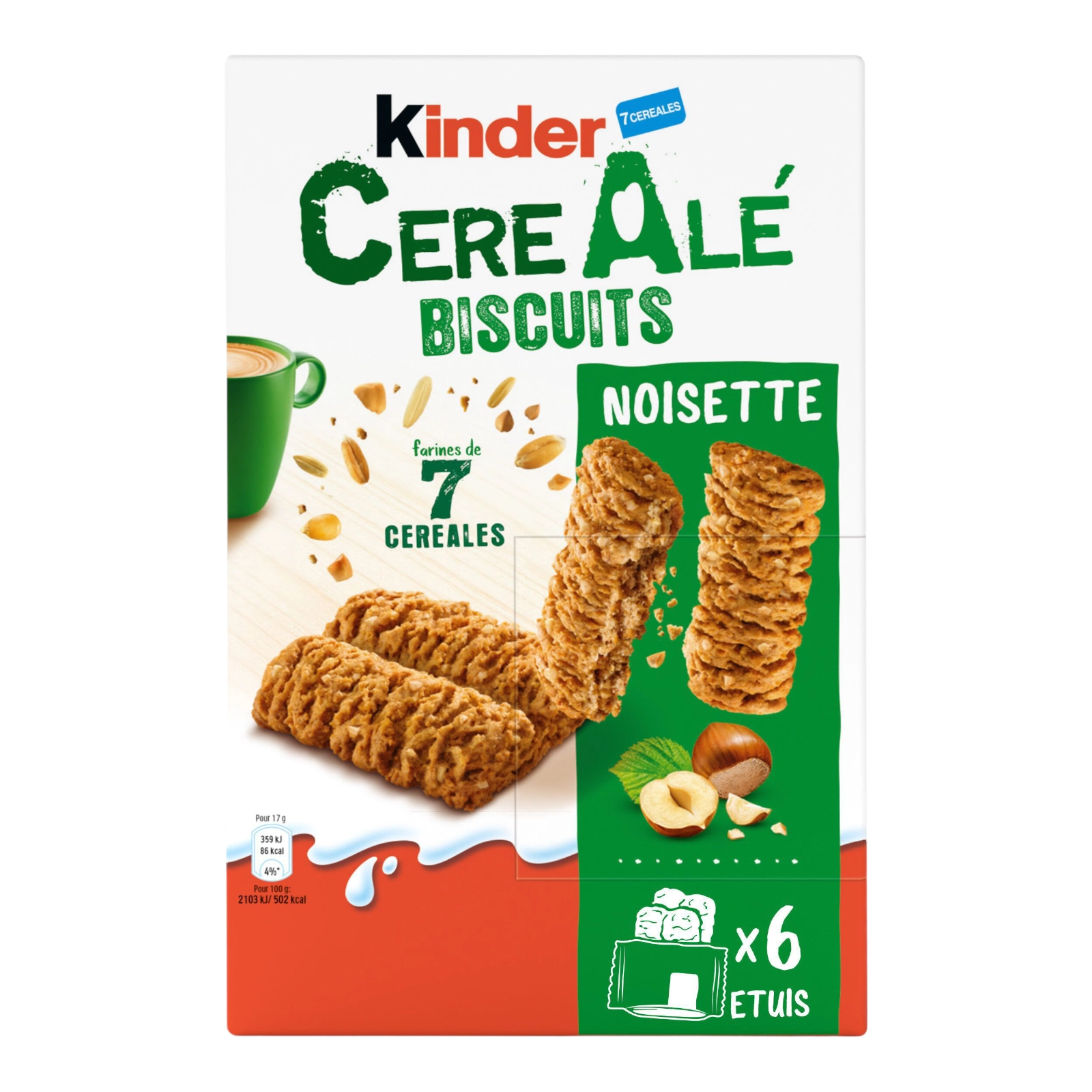 Печиво Kinder Cere Ale nocciola x6