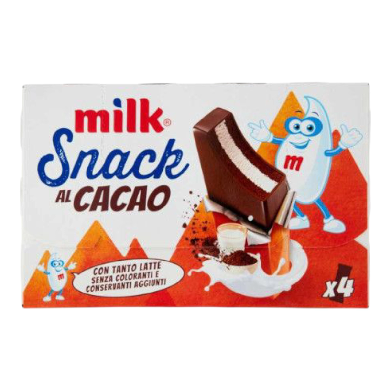 Молочний безквіт Мілк Шейк какао