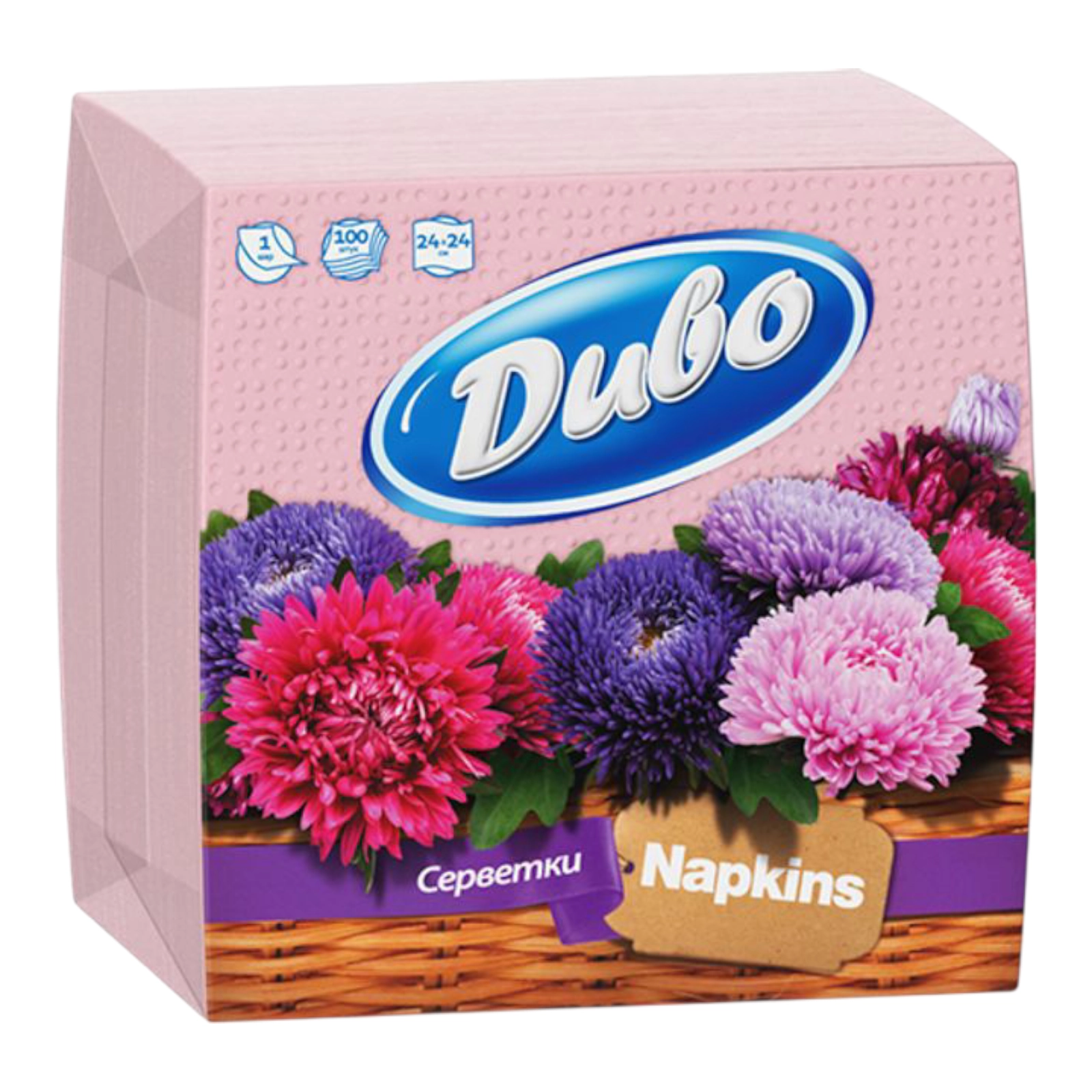 Серветки Диво рожеві