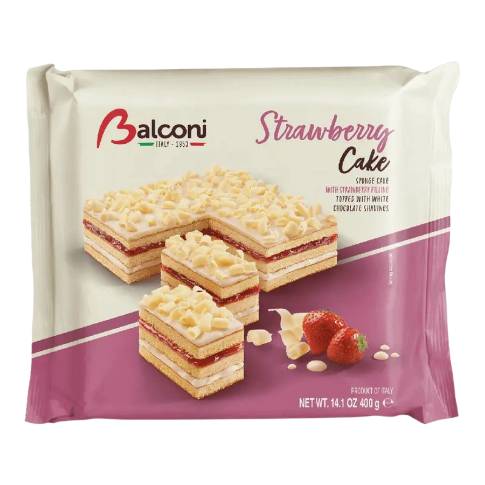 Бисквіт Balconi Strawberry 400g