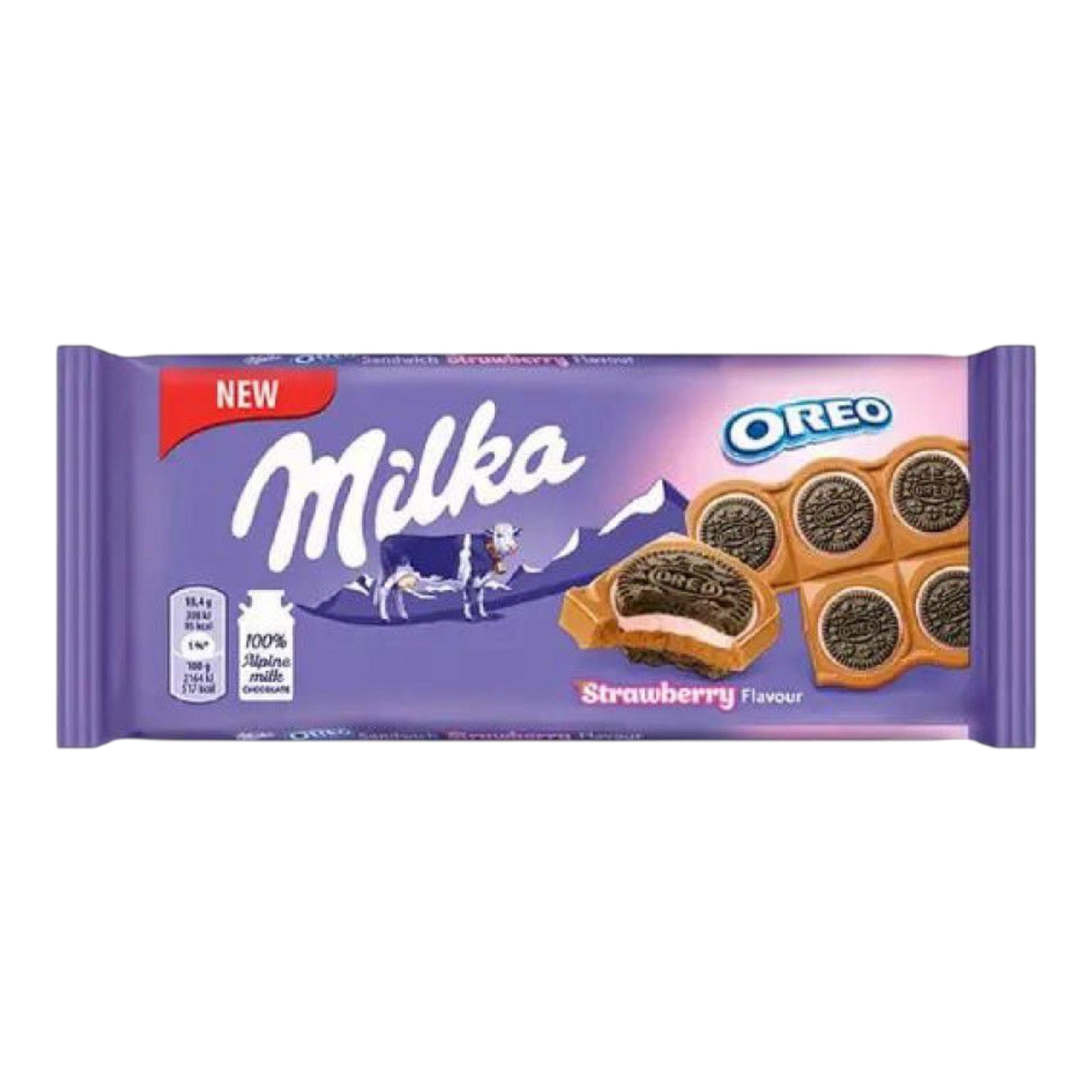 Шоколад Milka Oreo Полуниця 100 г