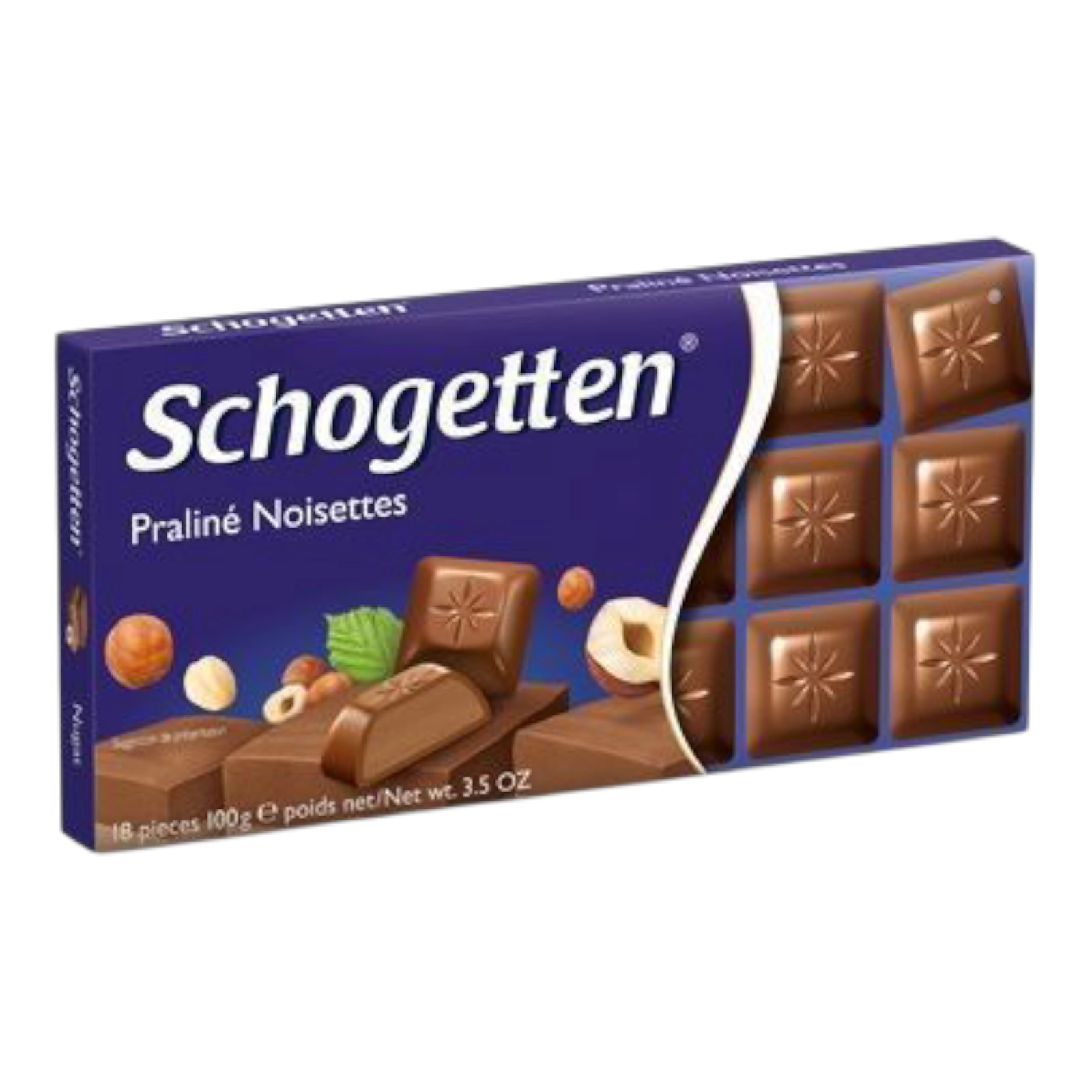 Шок Schogetten 100g praline noisettes