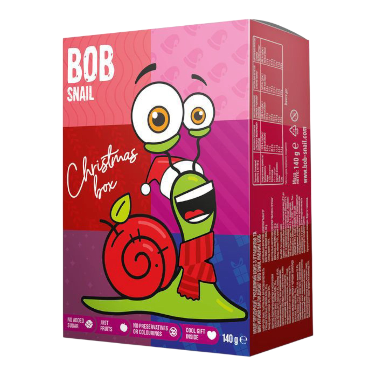 BOB Snail цукерки Christmas box