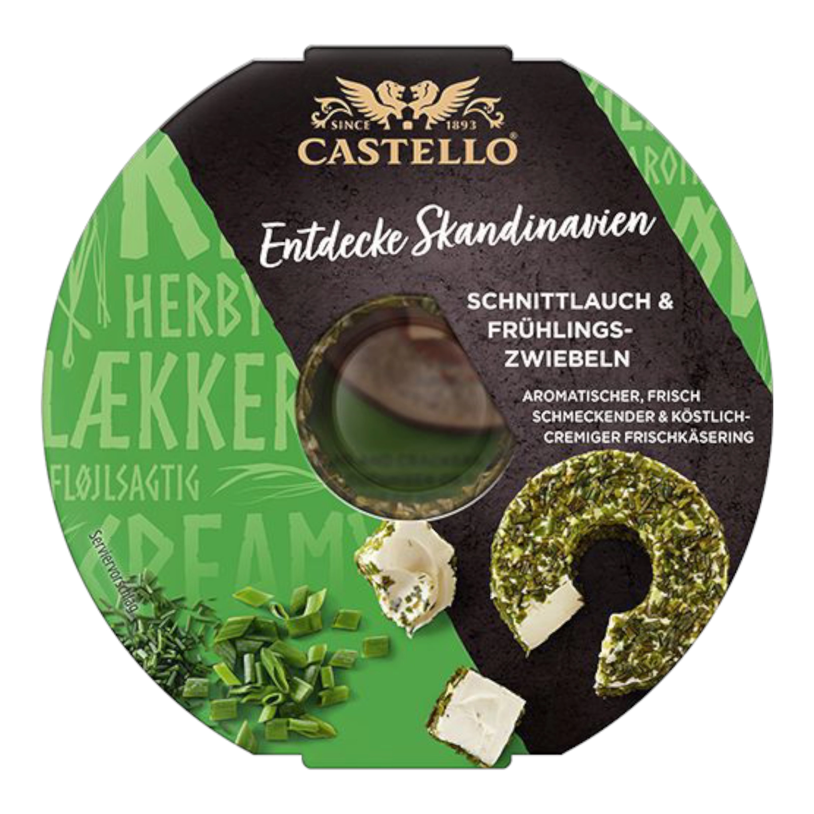 Сир Кастело цибуля зелень