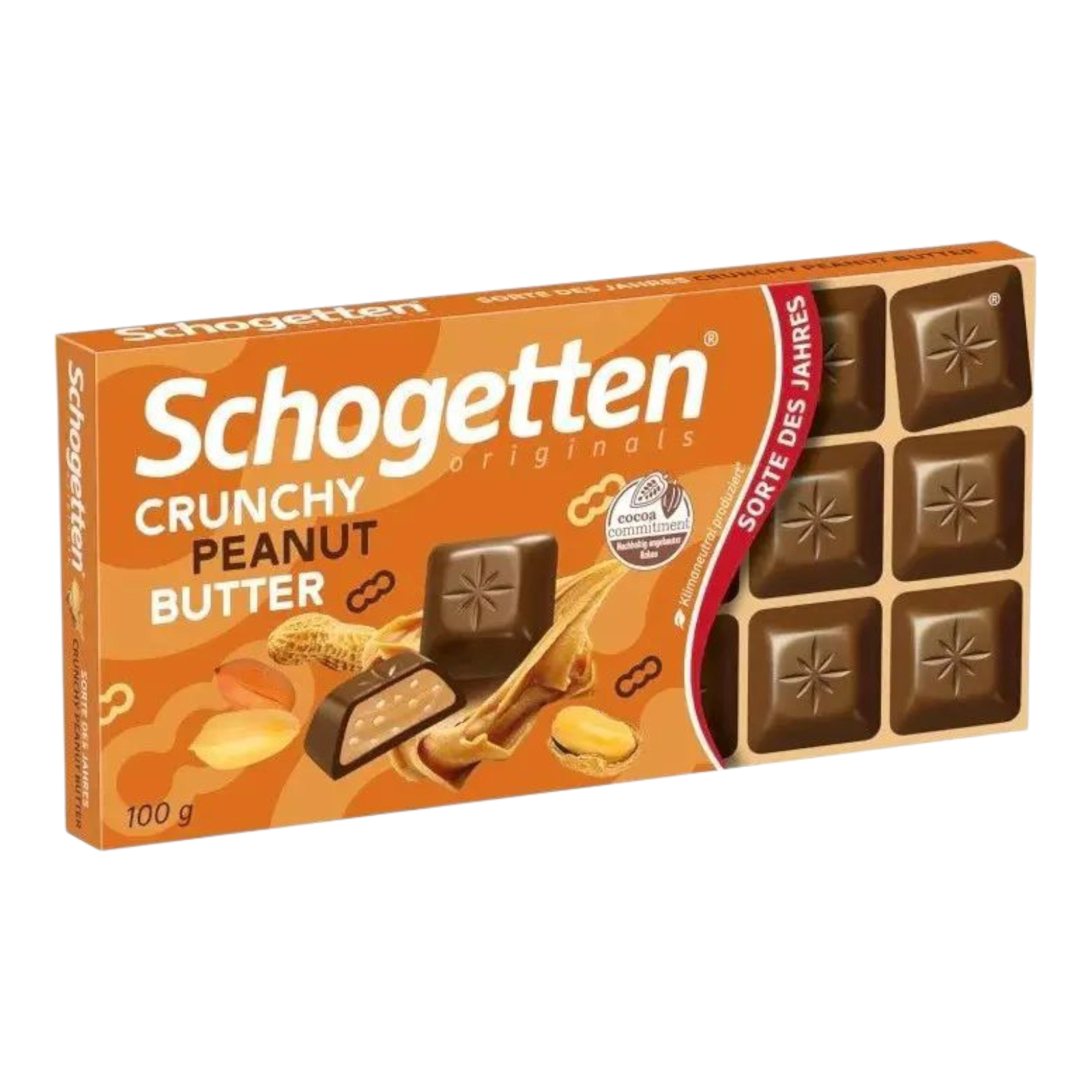 Шок Schogetten 100g арахіс