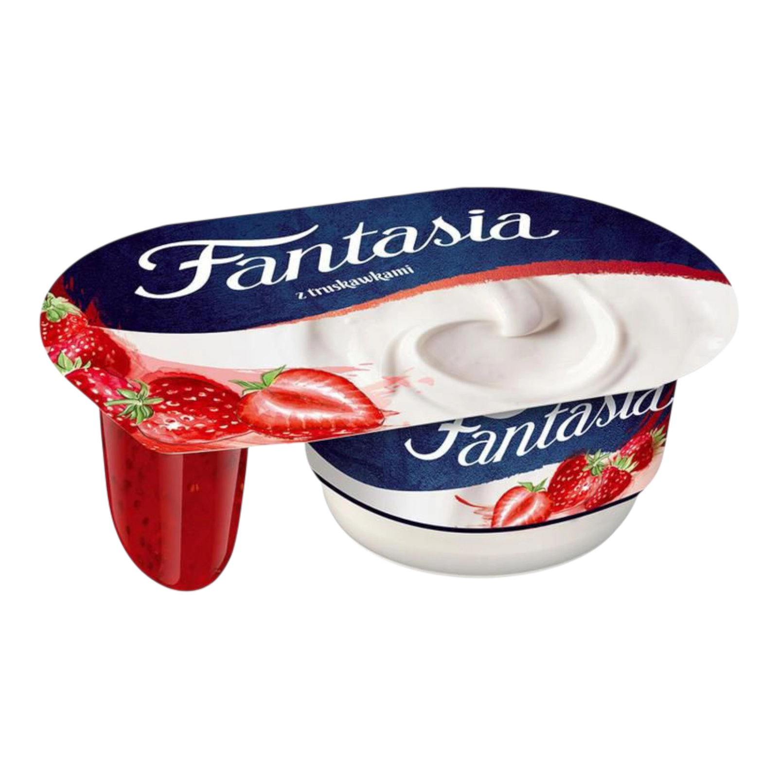 Йогурт Fantasia полуниця