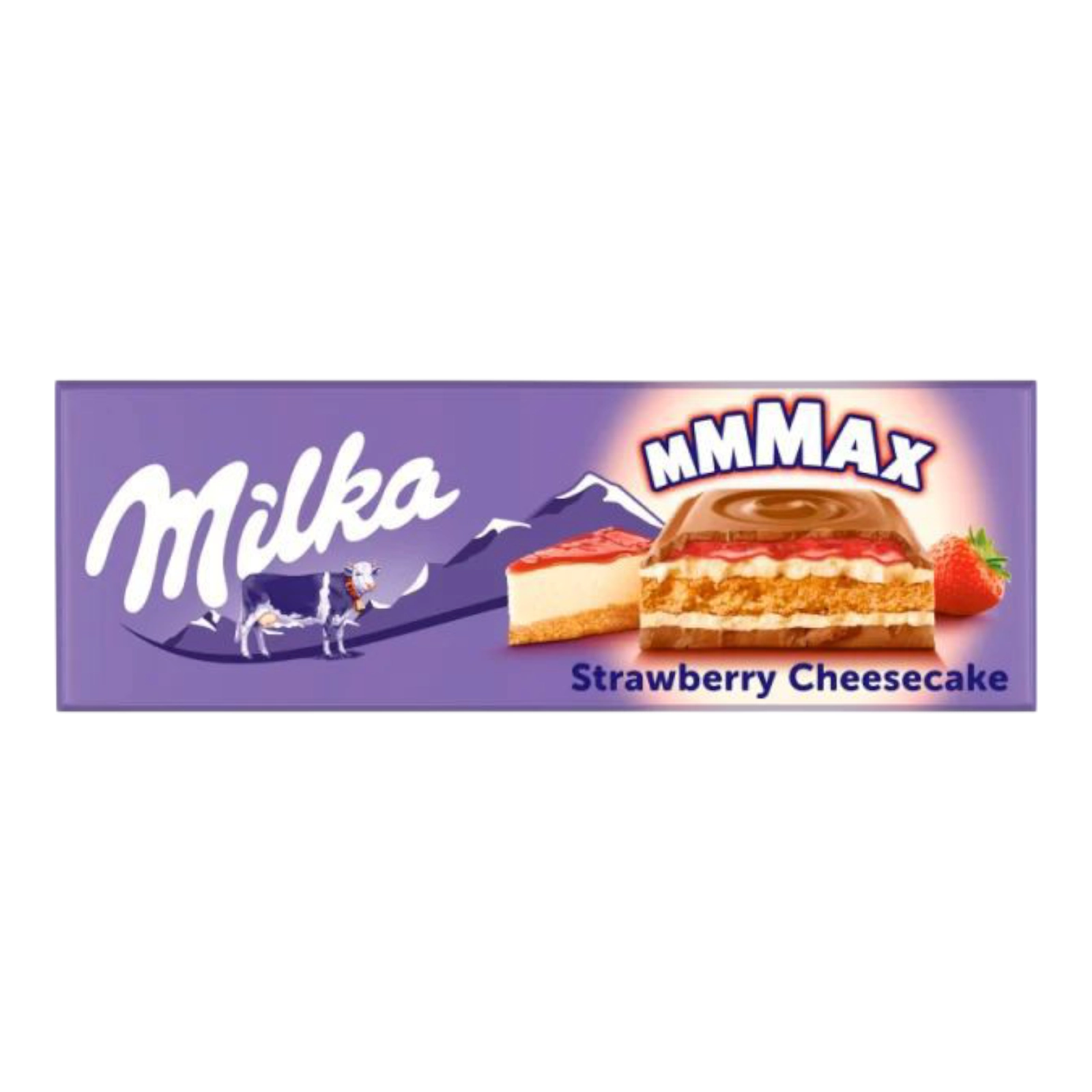 Шоколодка Milka MMMAX 300g полуниця