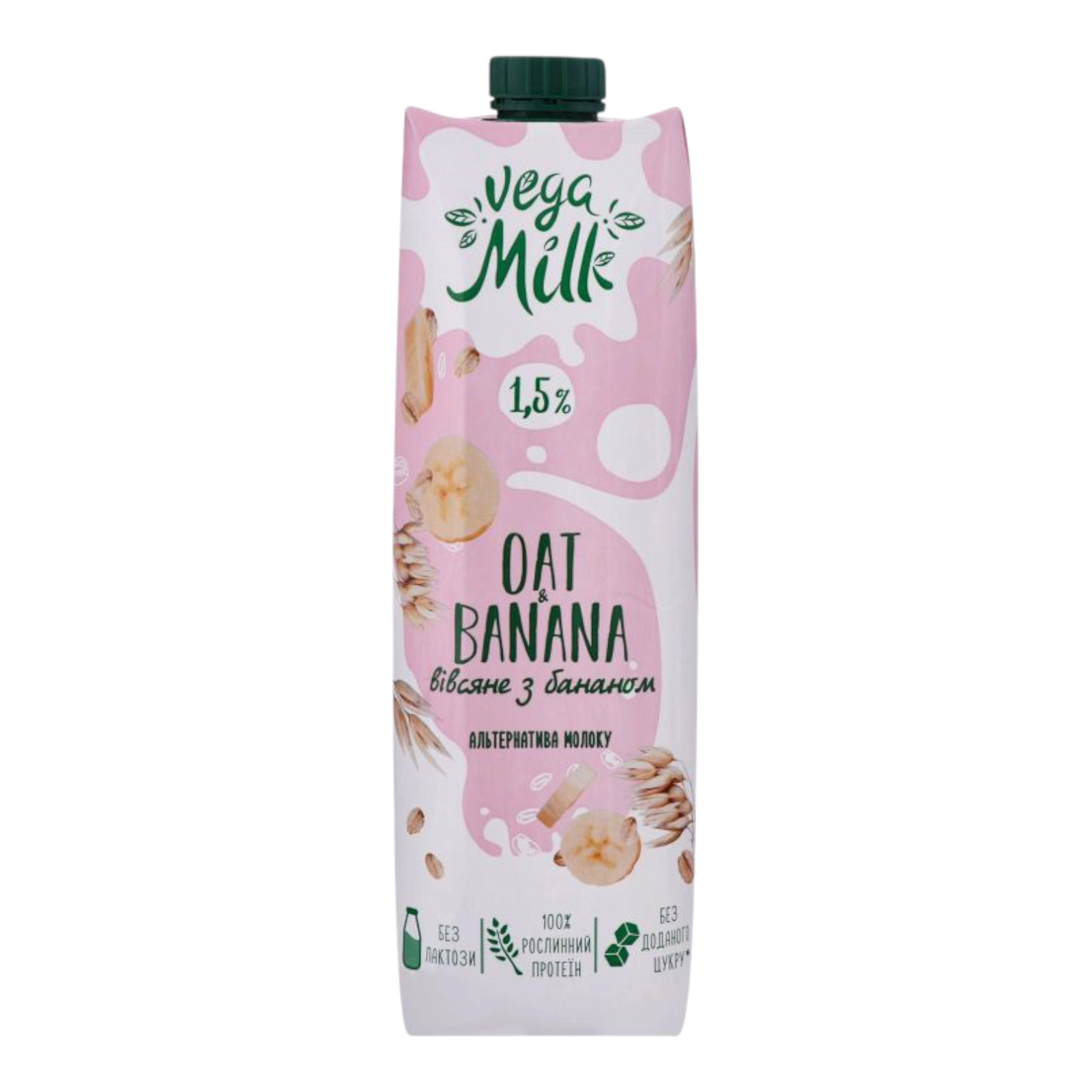 Напій вівсяний з бананом 0.95 л