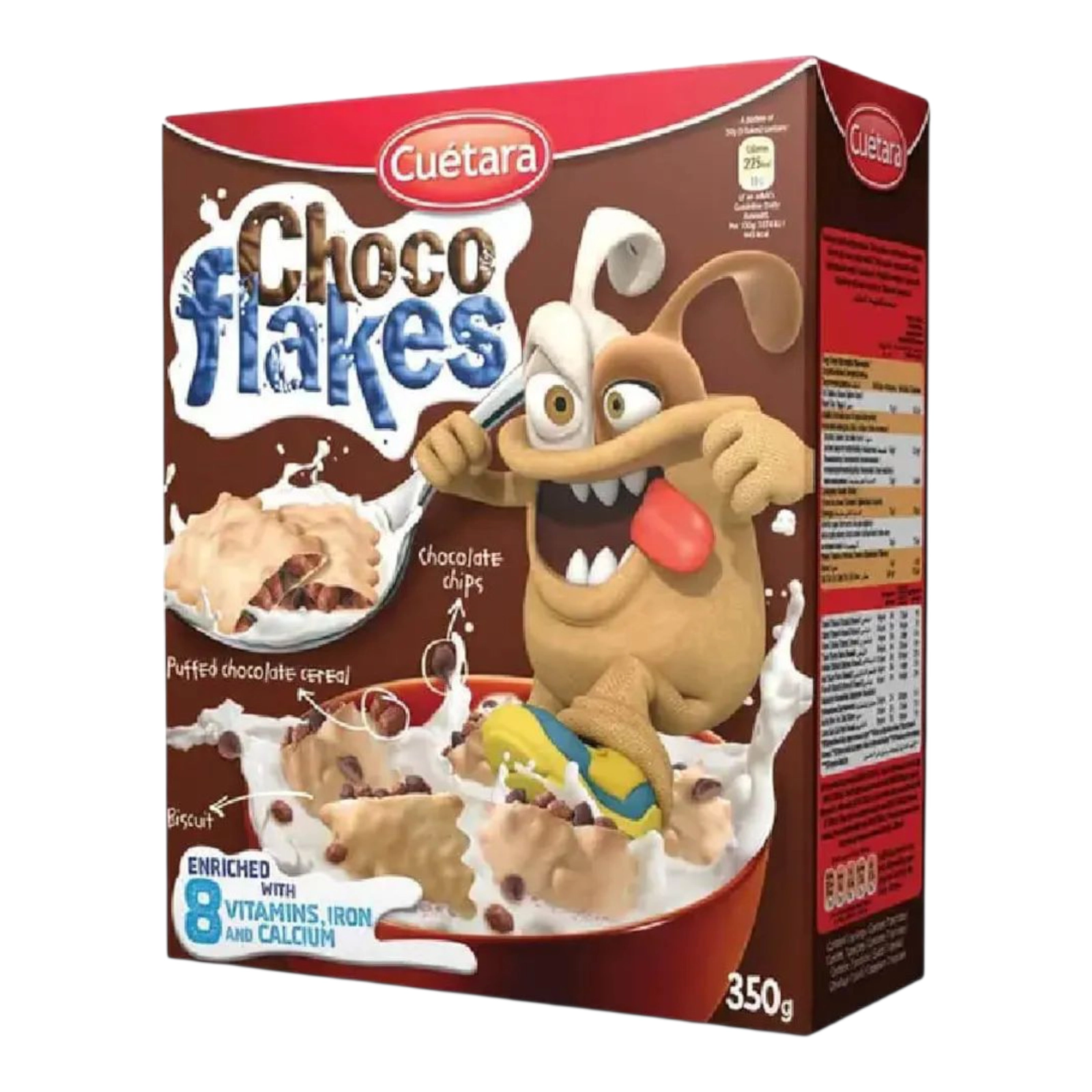 Сніданки Куетара Чоко Флекс 350г карт