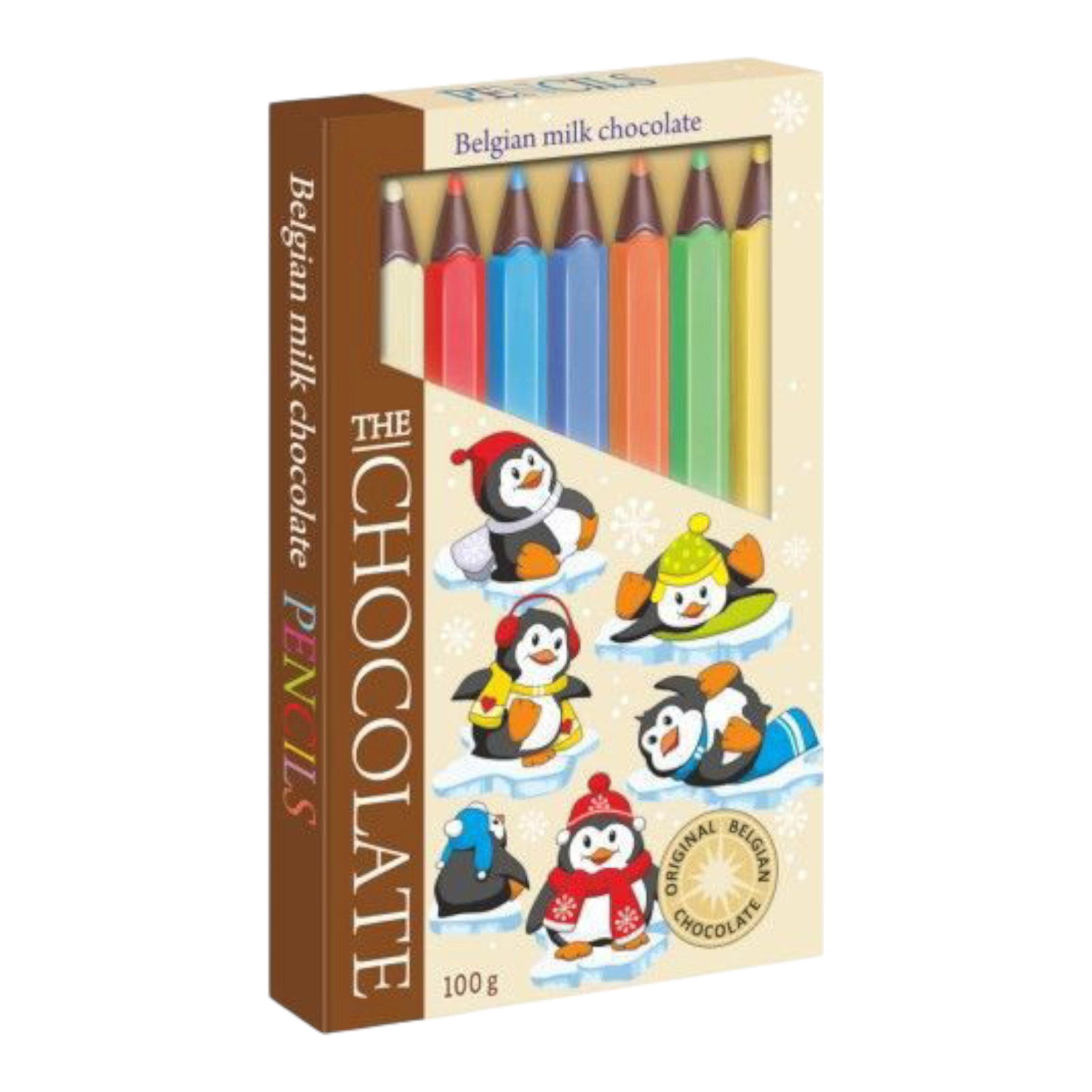 Олівці шоколадні Новорічні 100 г