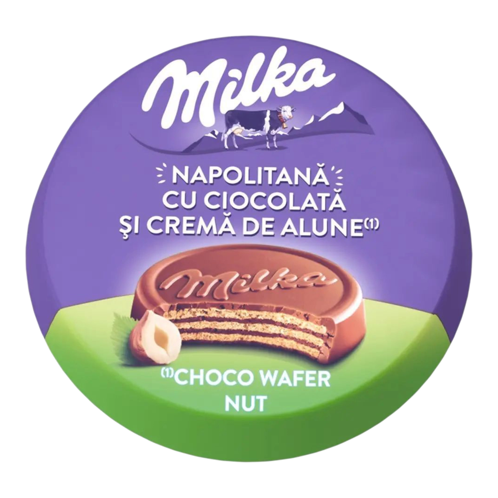 Печиво Milka вафелька таблетка