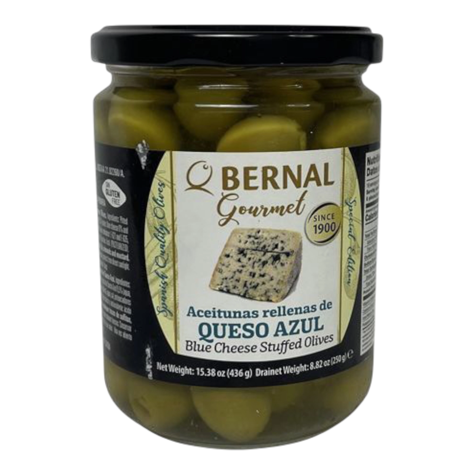 Оливки Bernal з сиром 436g