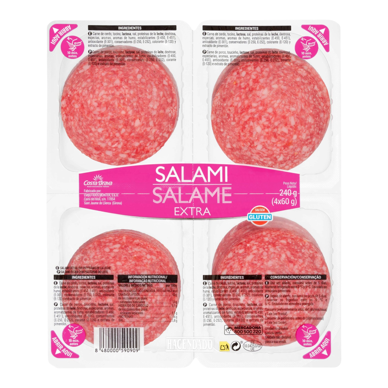 Ковбаса Salami Extra 240g