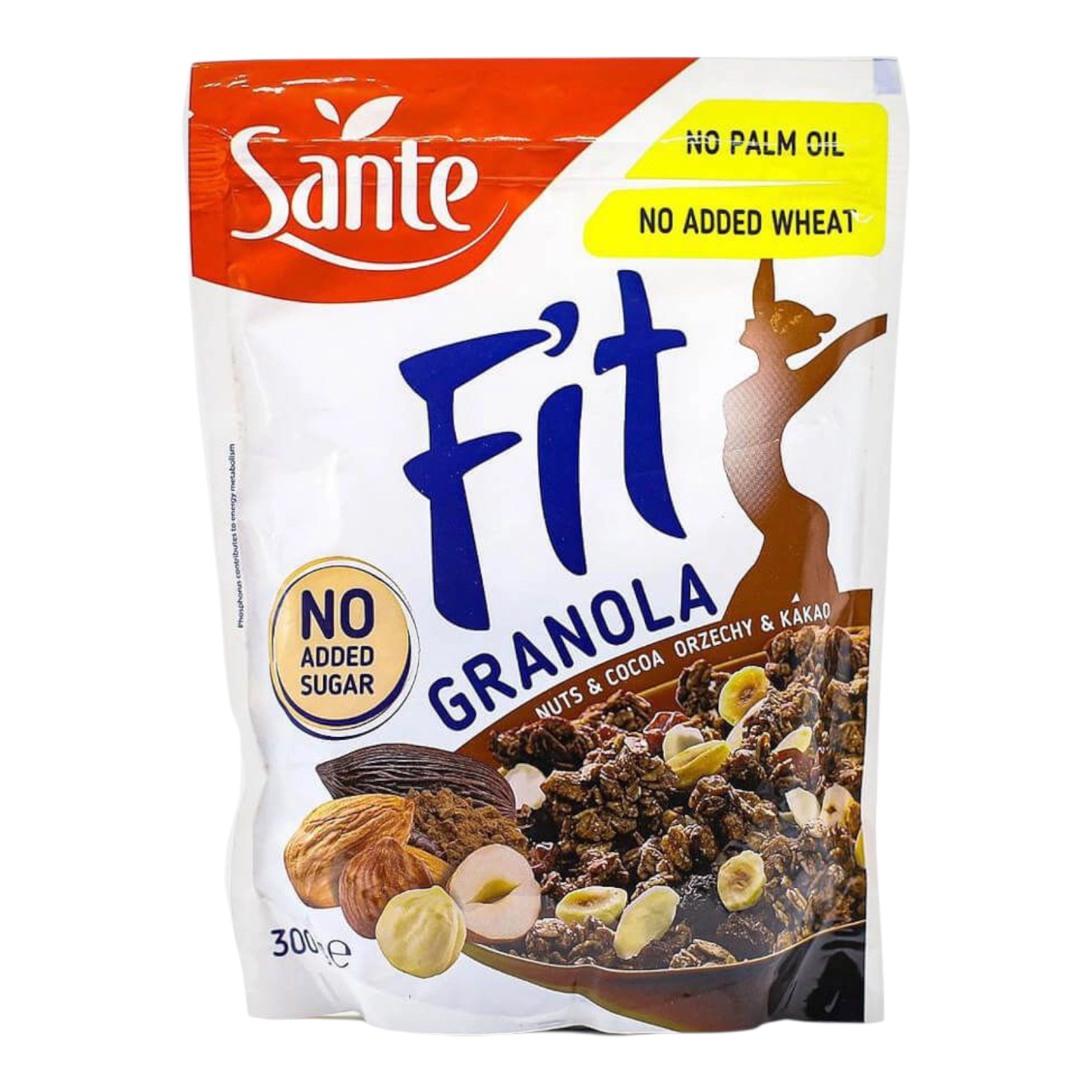 Сухі Сніданки Санте Фіт 300г горіх і какао