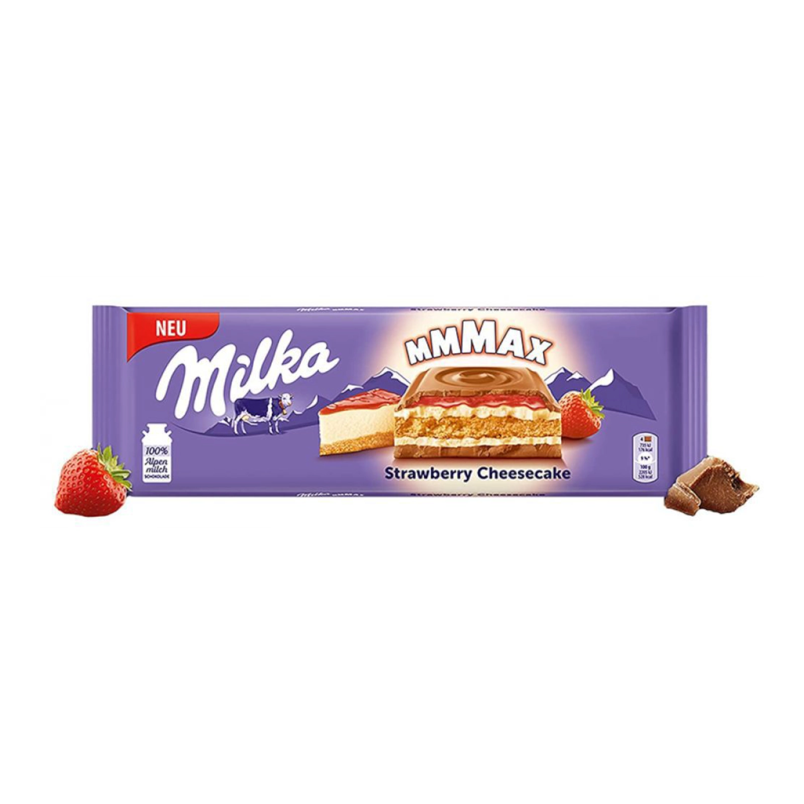 Шоколад Milka MMMAX Полуниця 300 г