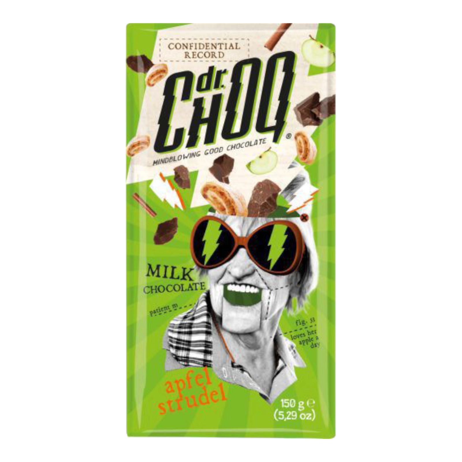 Шок Док Чок з яблучним штруделем