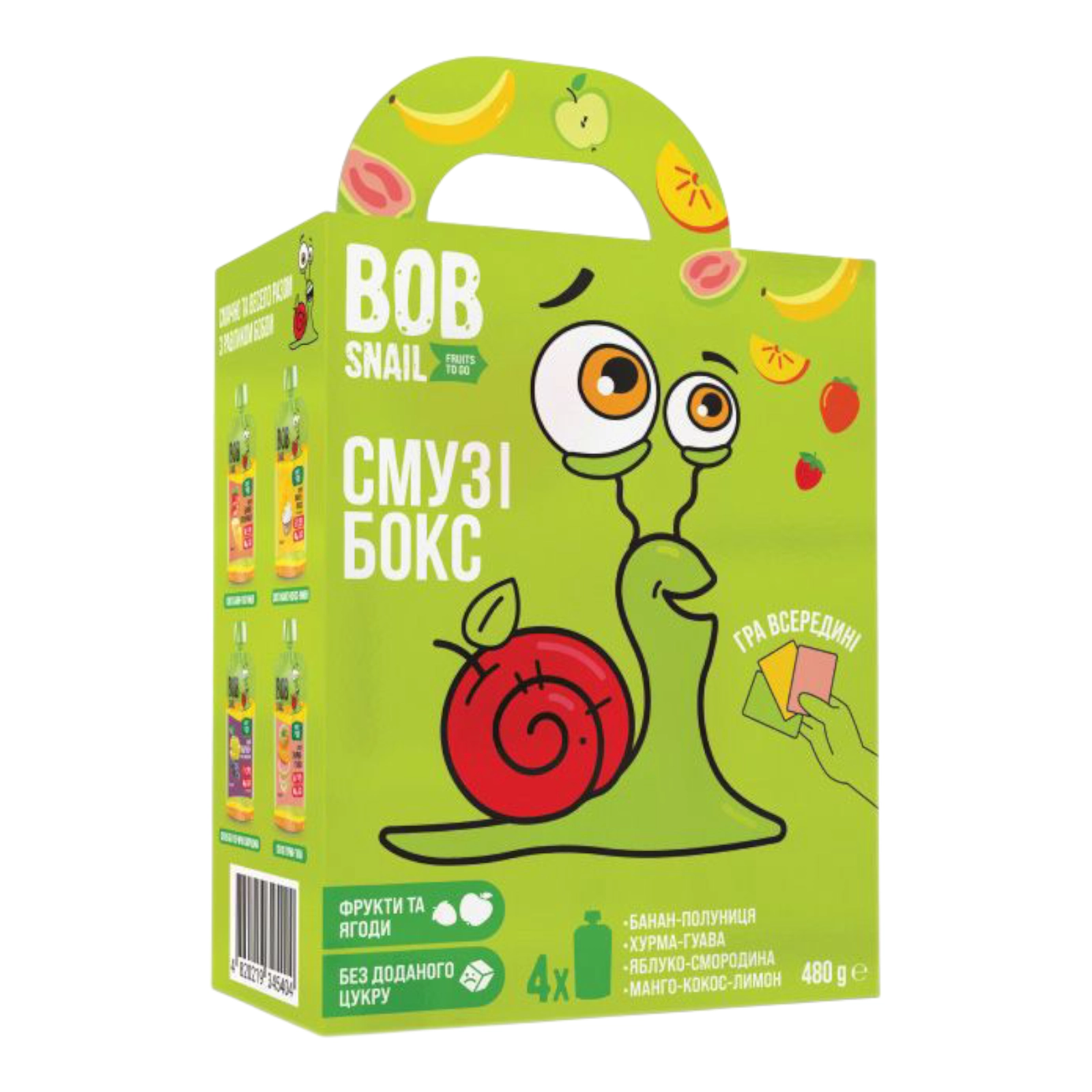 BOB Snail Смузі бокс з коміксами
