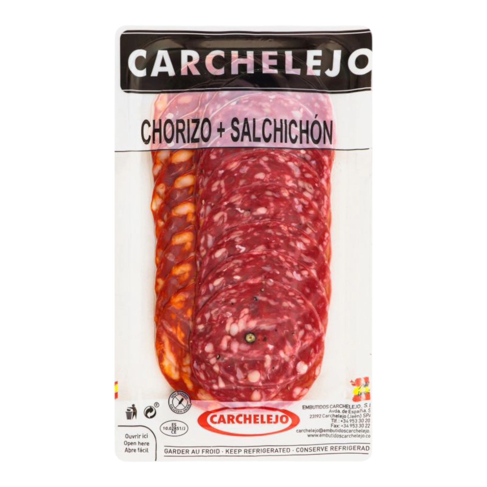 Нарізка Carchelejo Чорізо Салчісон