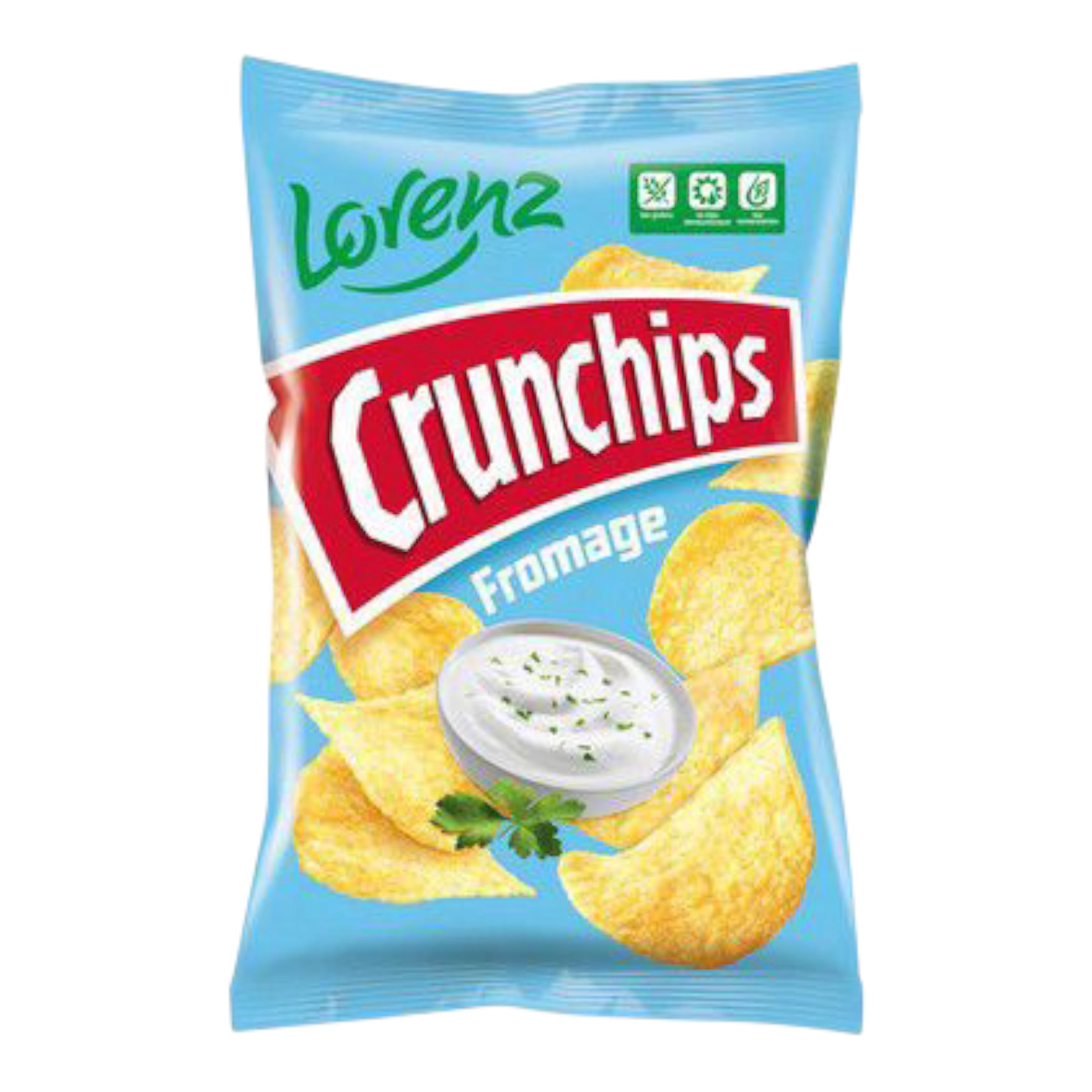 Чіпси Крінчипс Сметана зелень