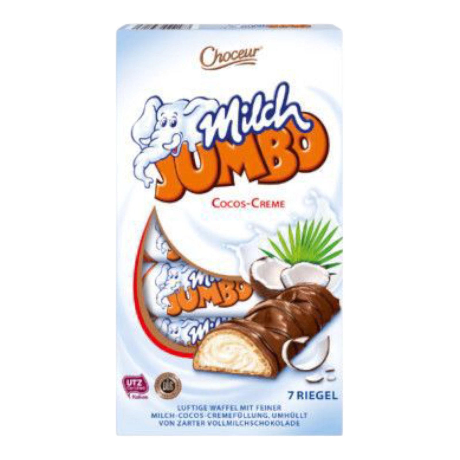 Шок MilchJUMBO x7 150g milch-cocos-creme
