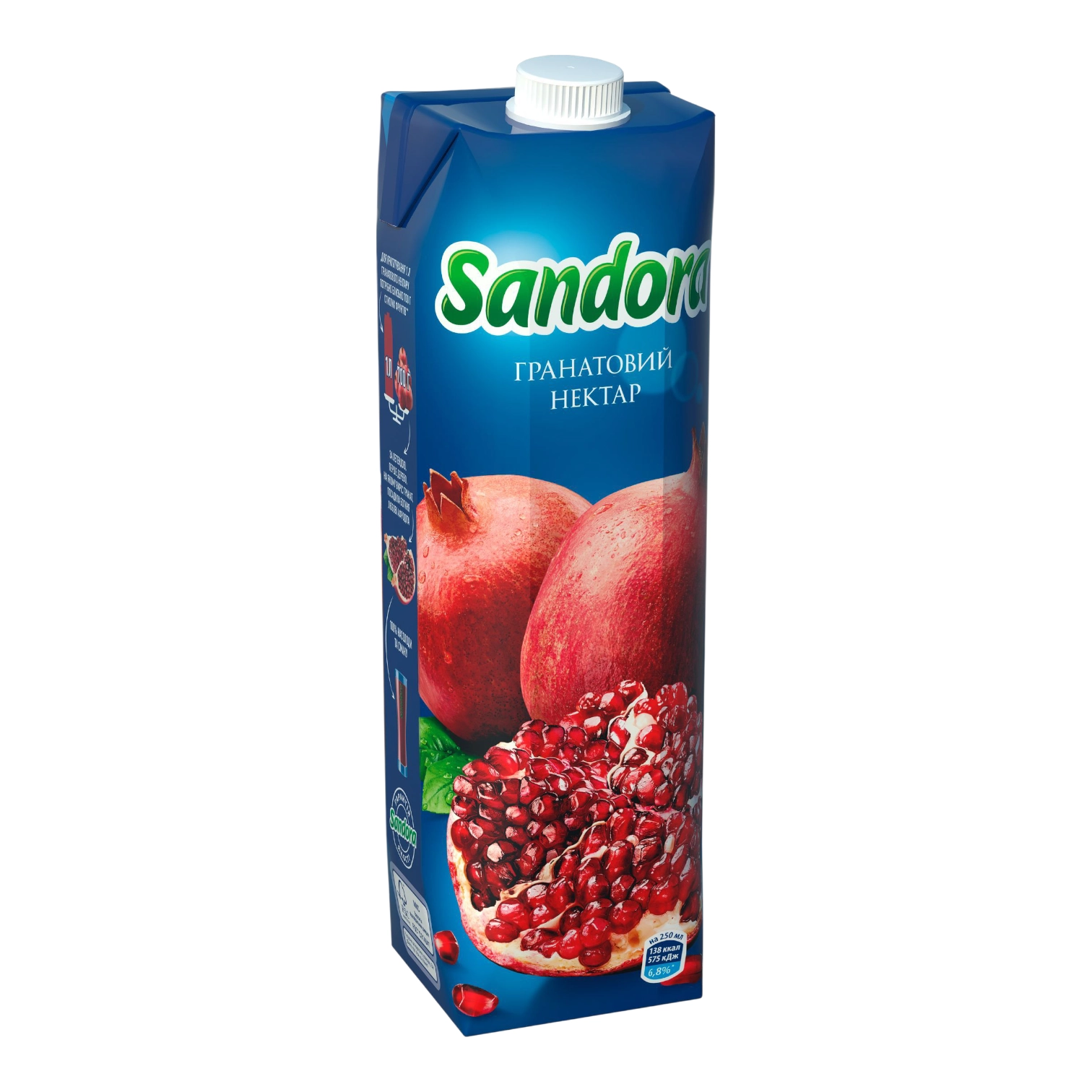 Сік Sandora Гранатовий 1л.