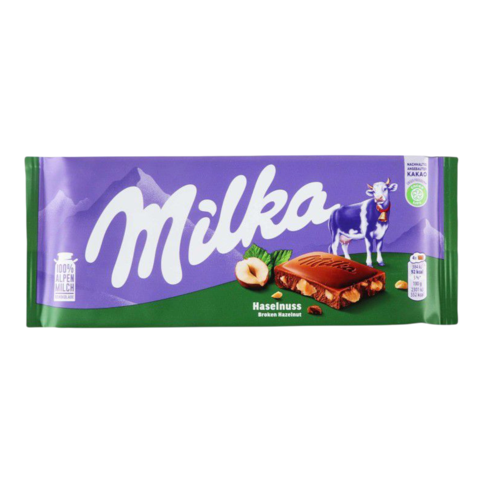 Шоколодка Milka 100g Hazelnuts