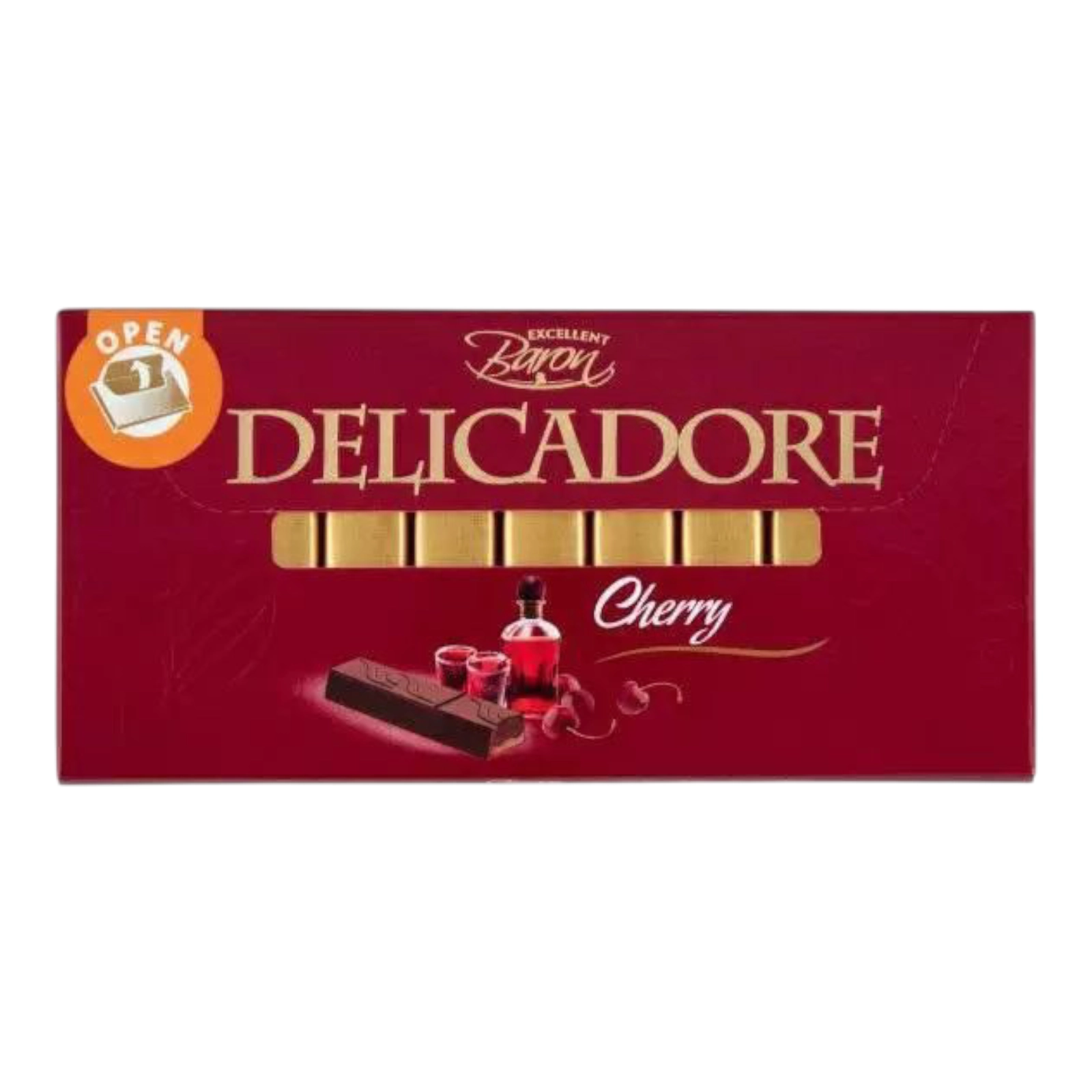 Шок Delicadore 200g cherry