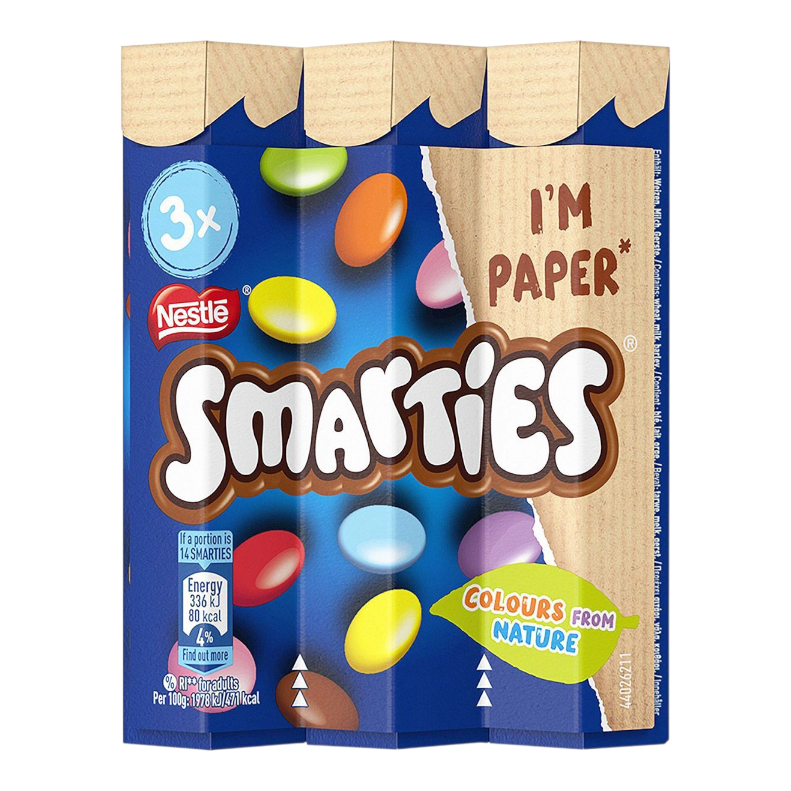 Шок цук гудзик Smarties x3 102g