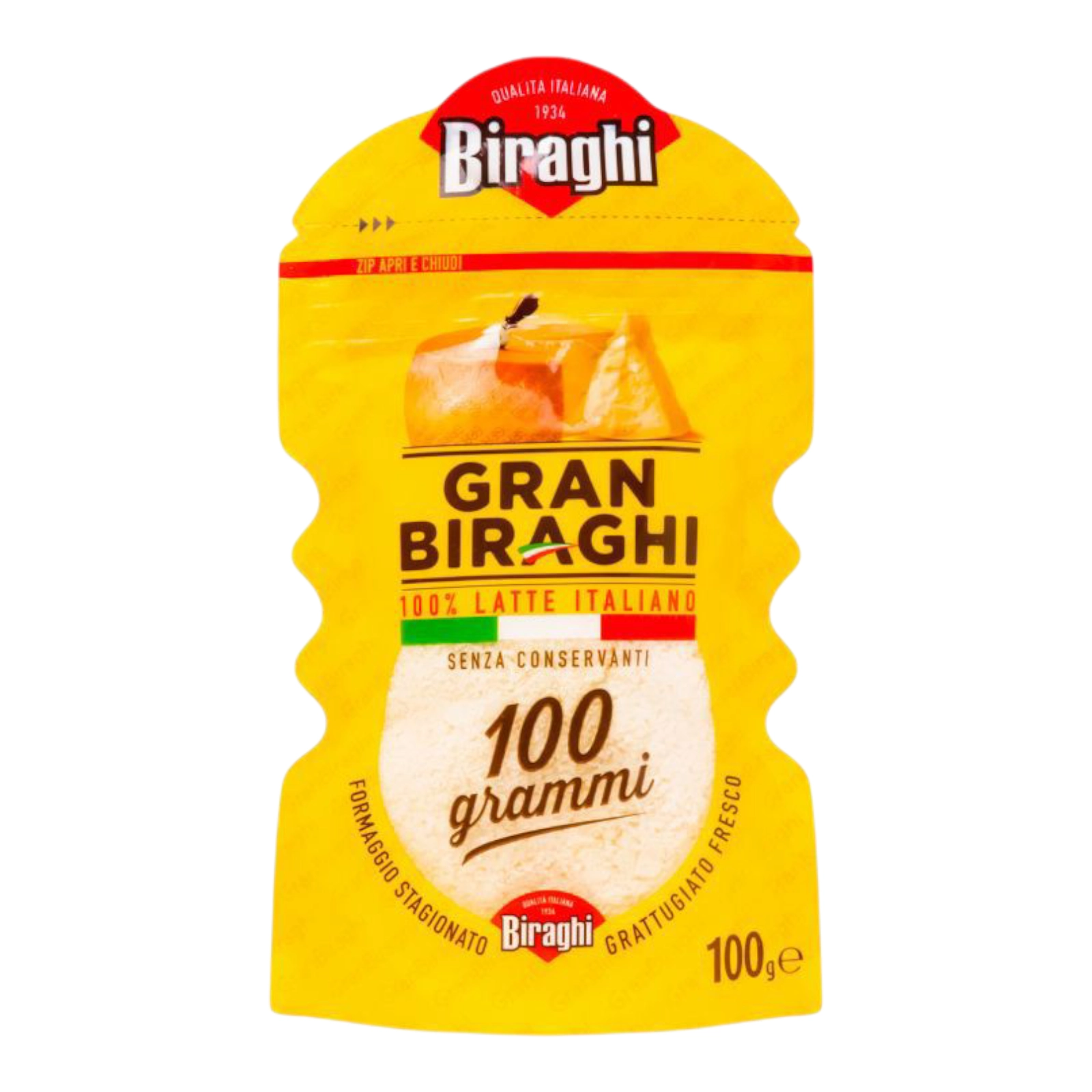 Пармезан тертий Biraghi 100гр