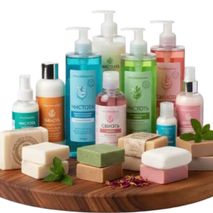 Гелі для душу, мило