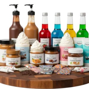 Топінги, сиропи та креми